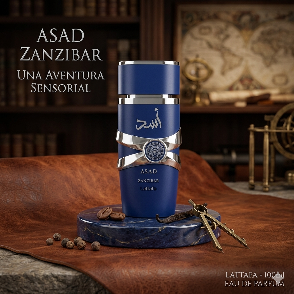Asad Zanzibar Lattafa Perfumes para Hombres - Image 1
