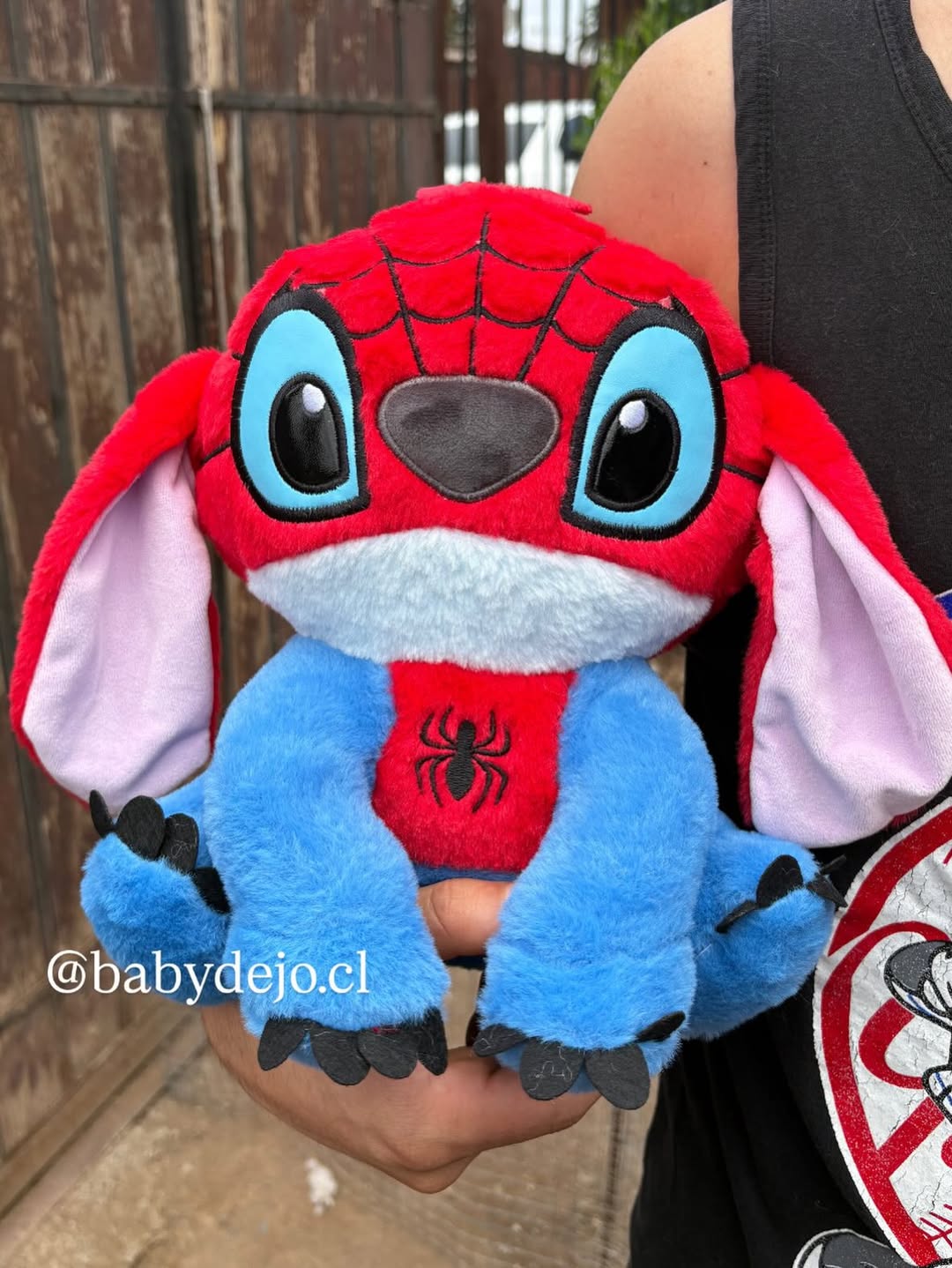 Stitch version SPIDERMAN de 30cm - Image 1