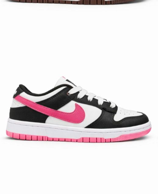 Nike Dunk Low Black Pink Pop - Image 1