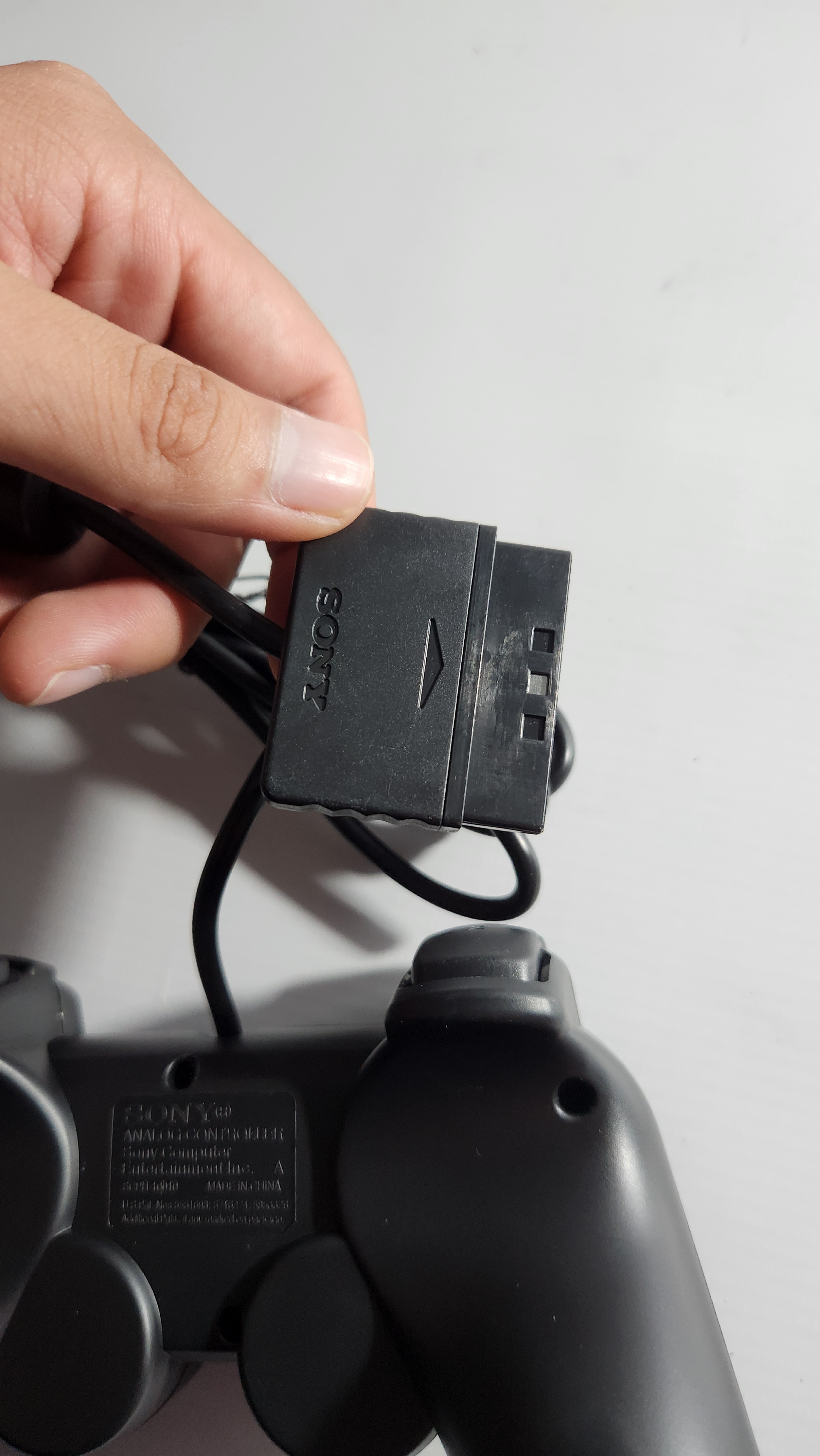 Joystick Ps2 con cable negro - Image 2