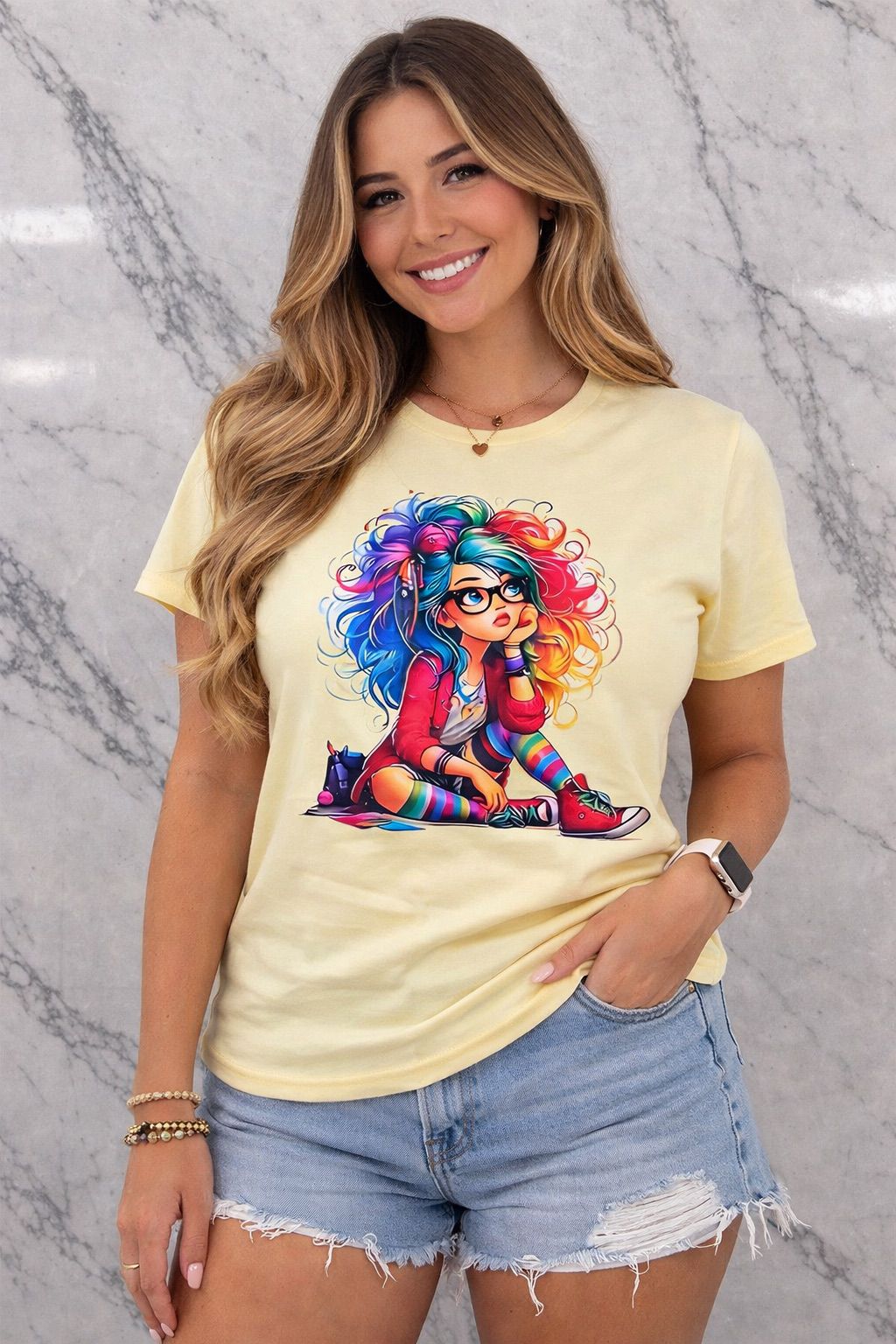 Camiseta Color Girl Style - Image 1