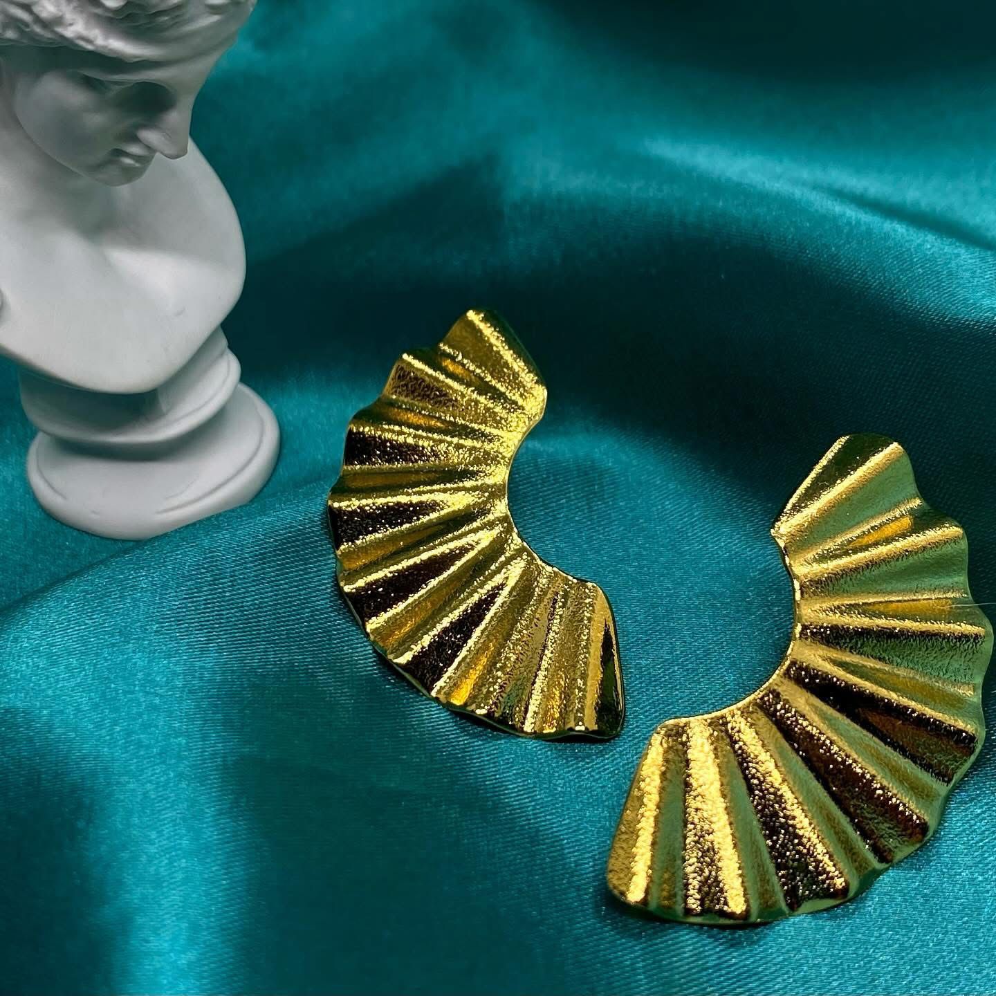 ARETES ABANICOS ANCESTRALES - Image 1