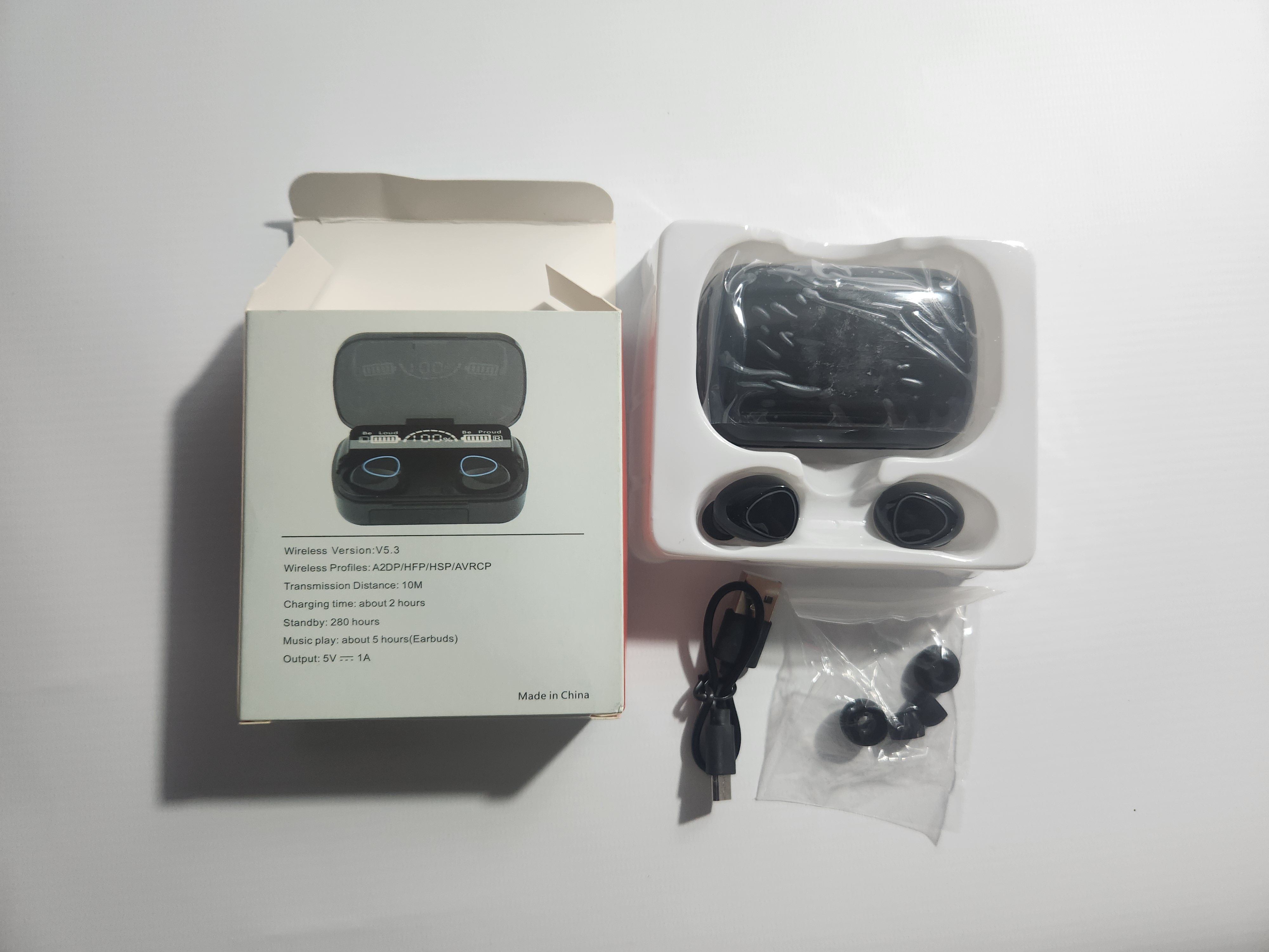 Auriculares Bluetooth M10 | Pantalla LED - Image 2