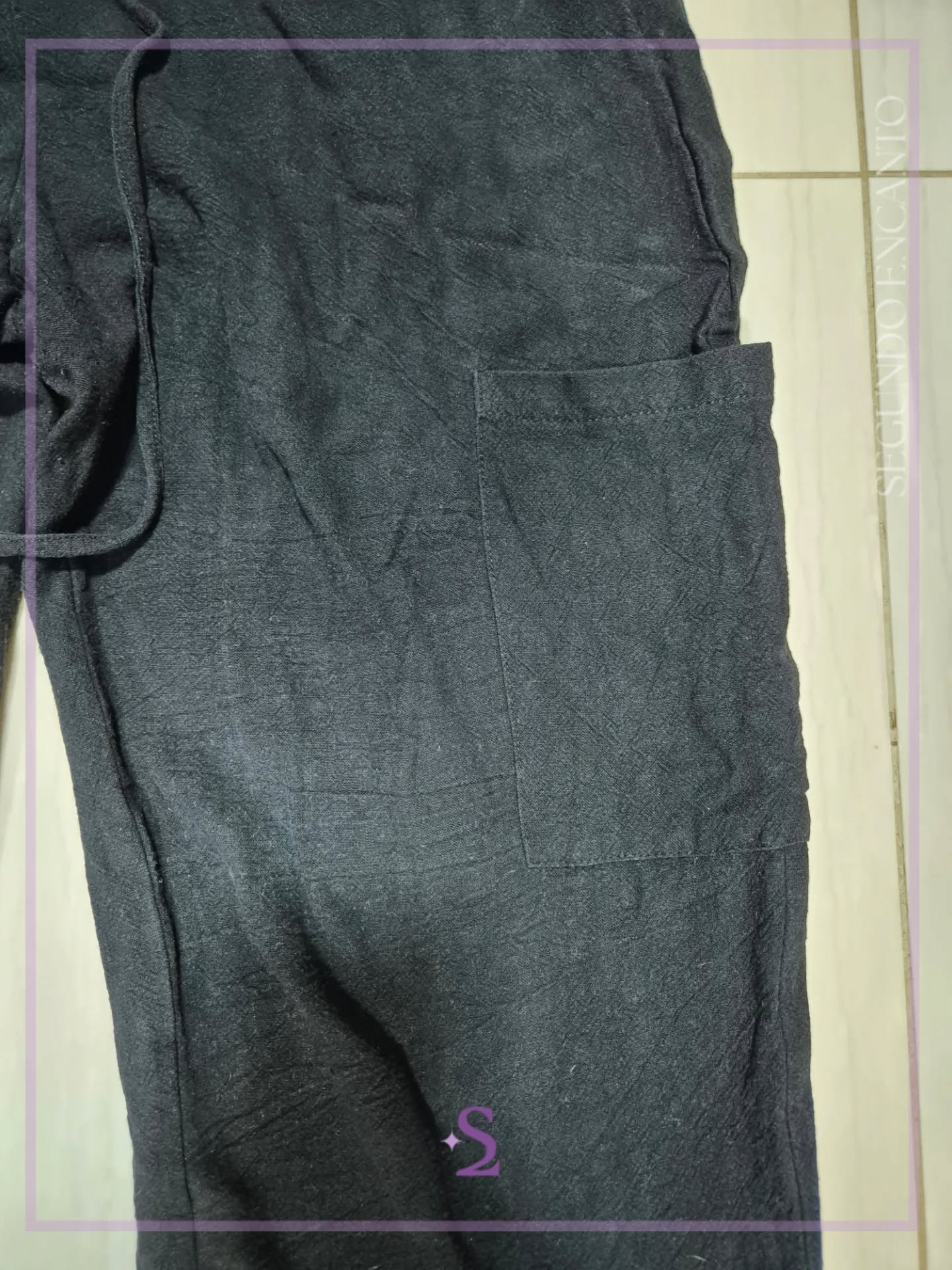 Pantalon casual bolsillos cargo L - Image 4