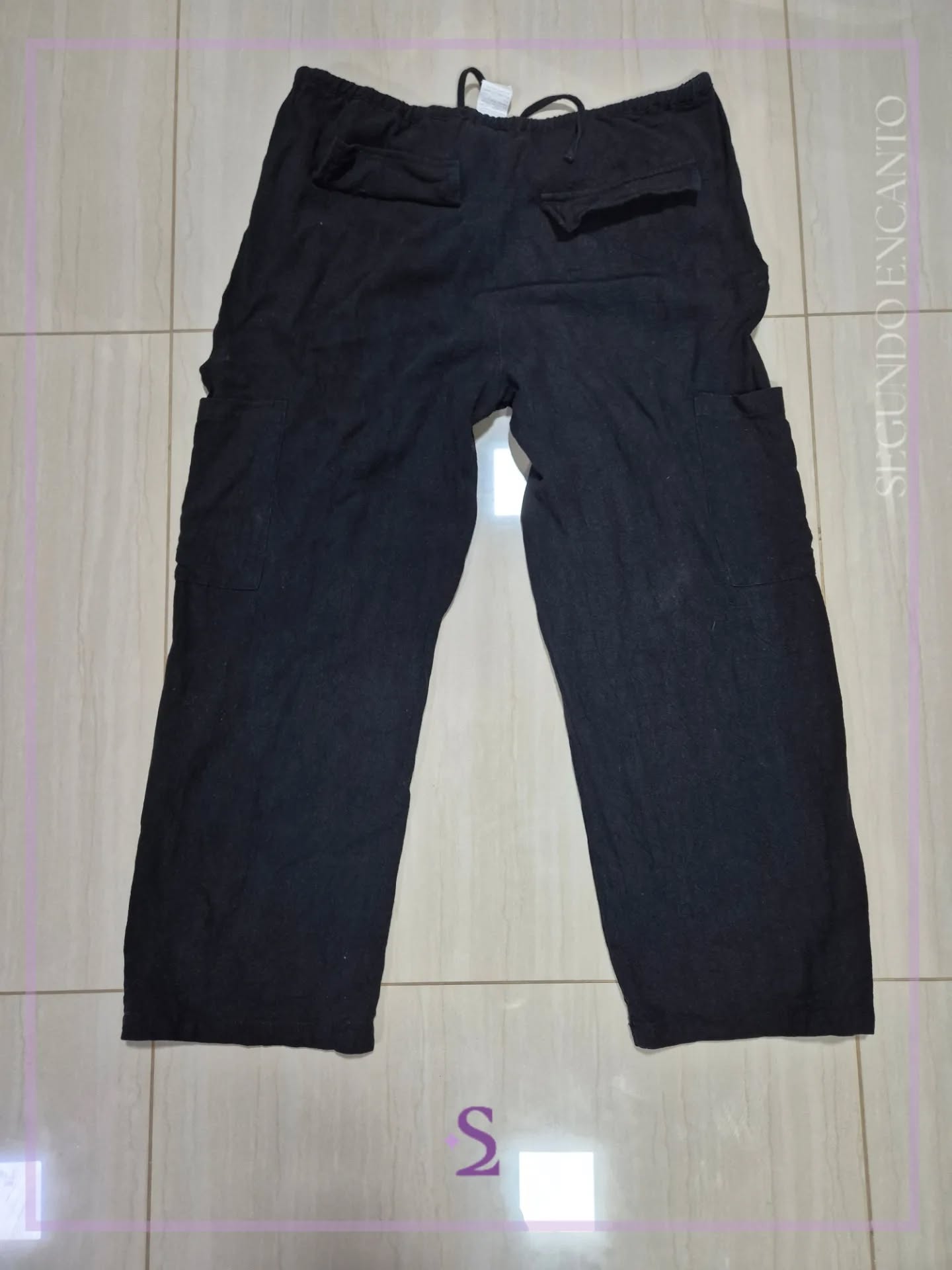 Pantalon casual bolsillos cargo L - Image 6