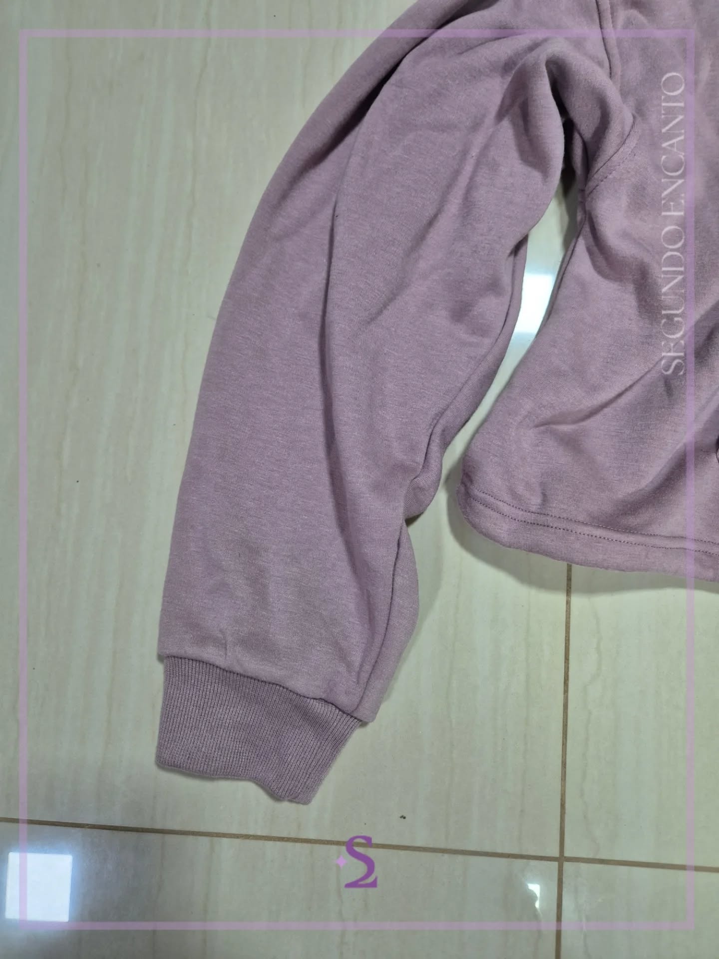 Pullover morado L/XL - Image 2
