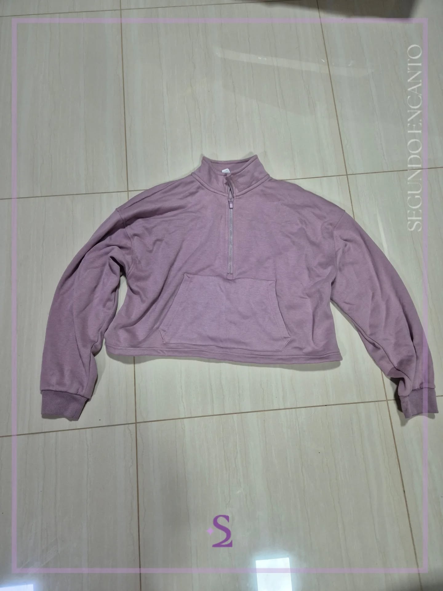 Pullover morado L/XL - Image 1