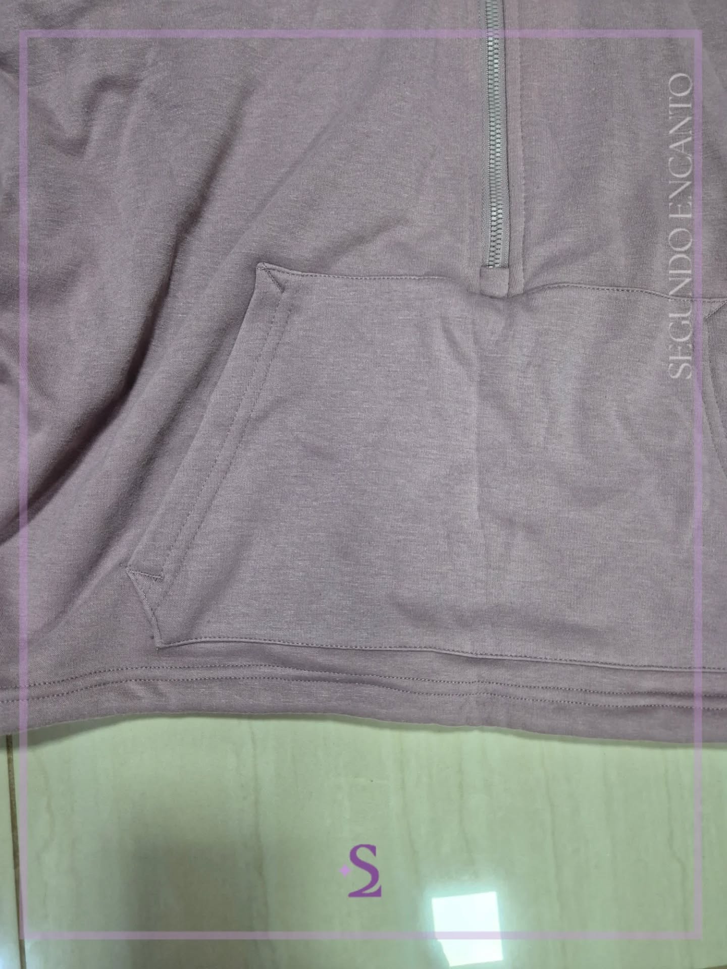 Pullover morado L/XL - Image 5