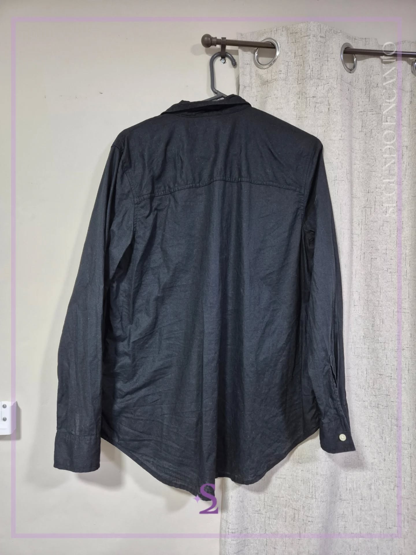 Camisa manga larga lino M/L - Image 4