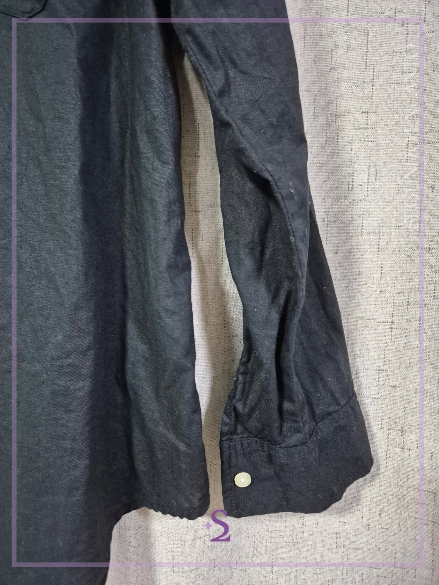 Camisa manga larga lino M/L - Image 5