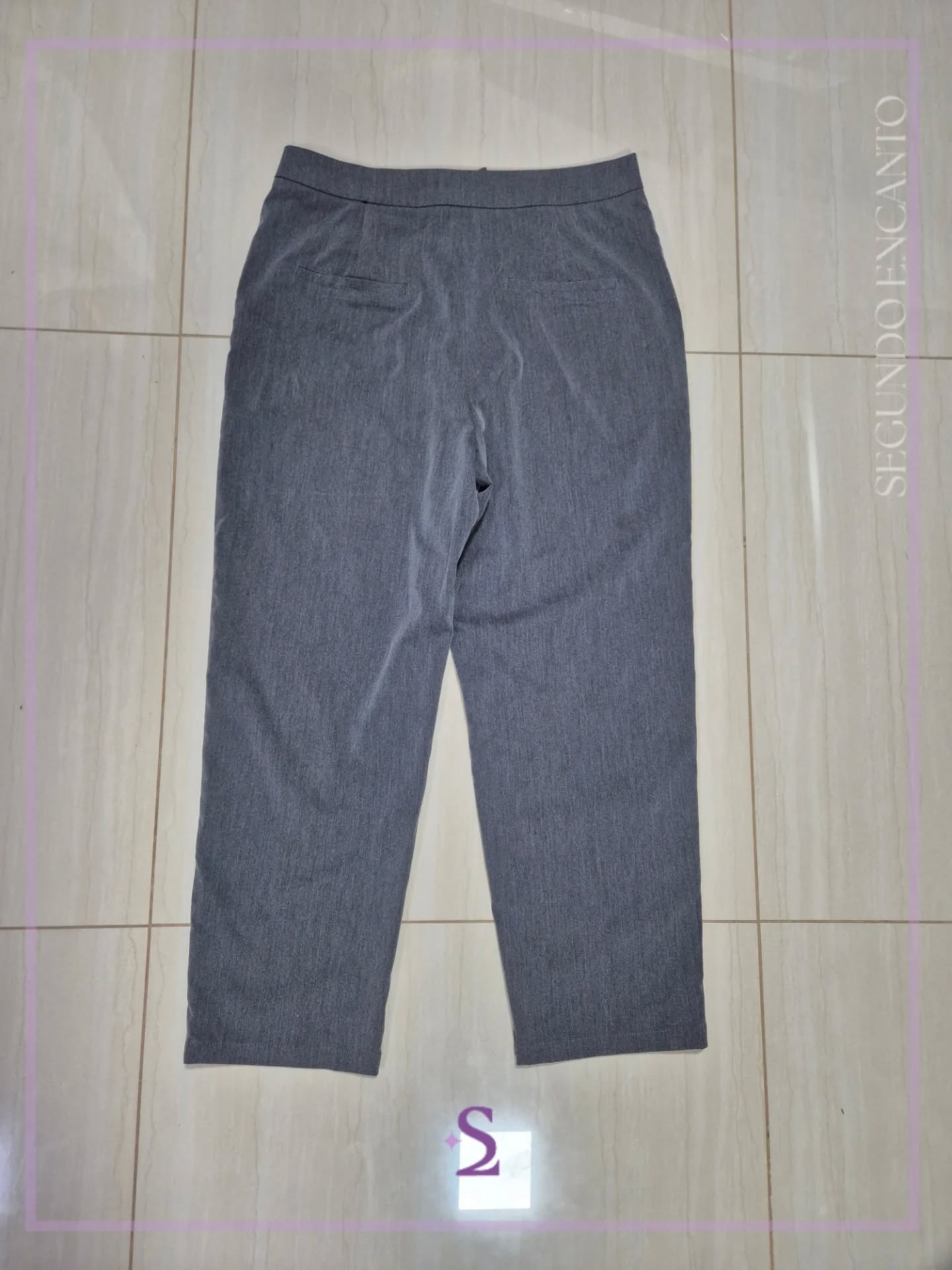 Pantalon gris formal L/M - Image 6