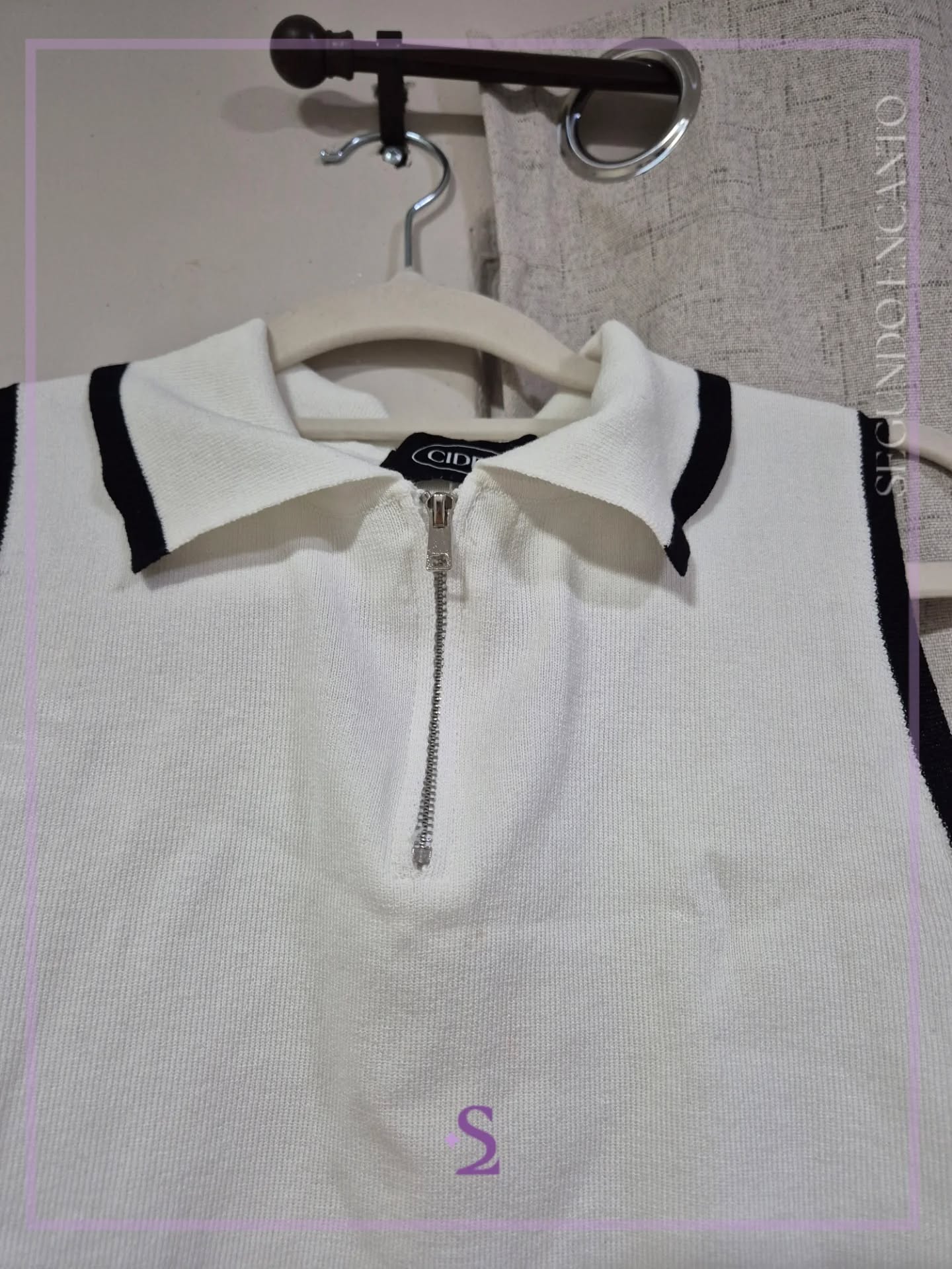 Top corto de cuello M - Image 1