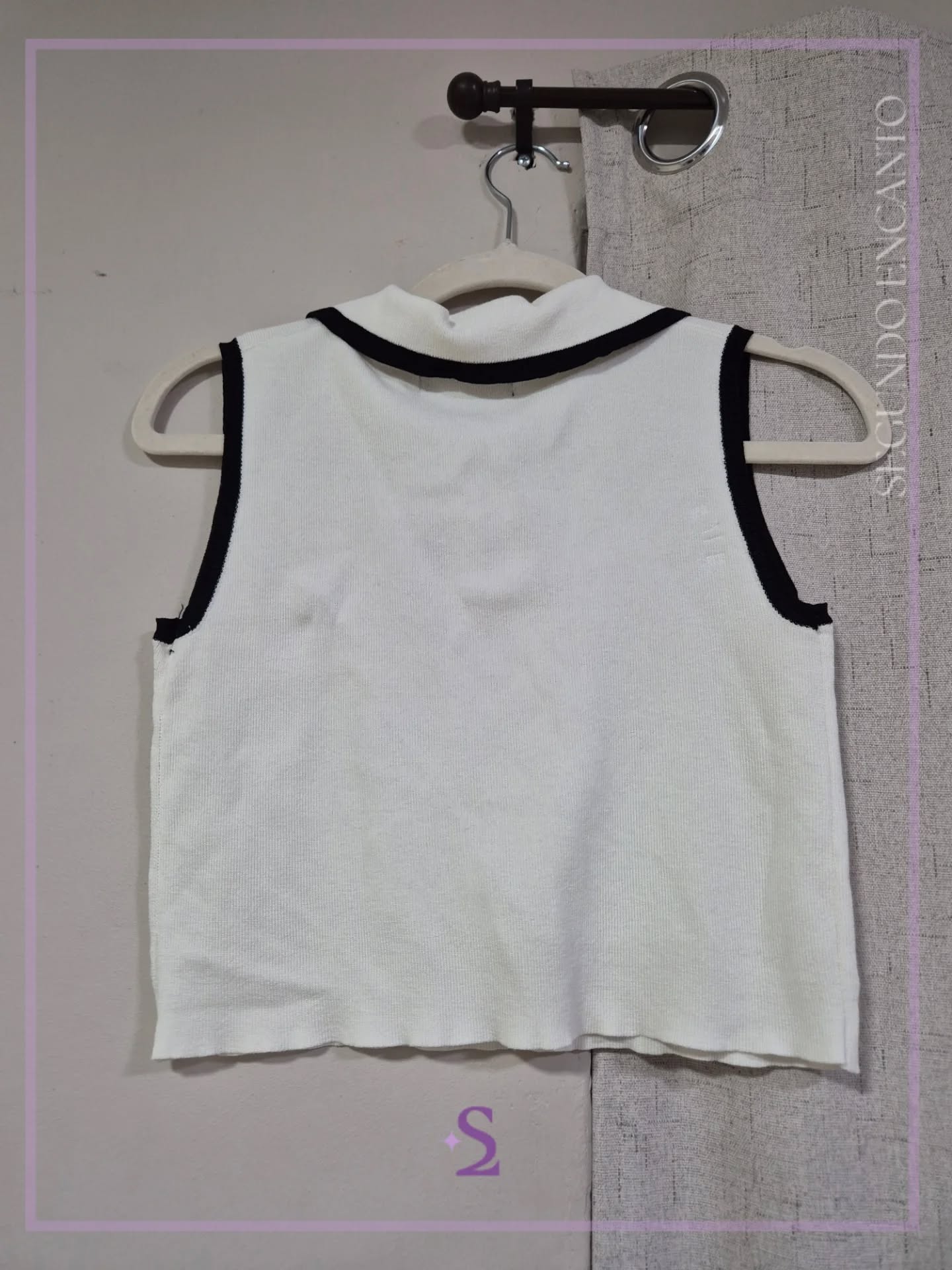 Top corto de cuello M - Image 3