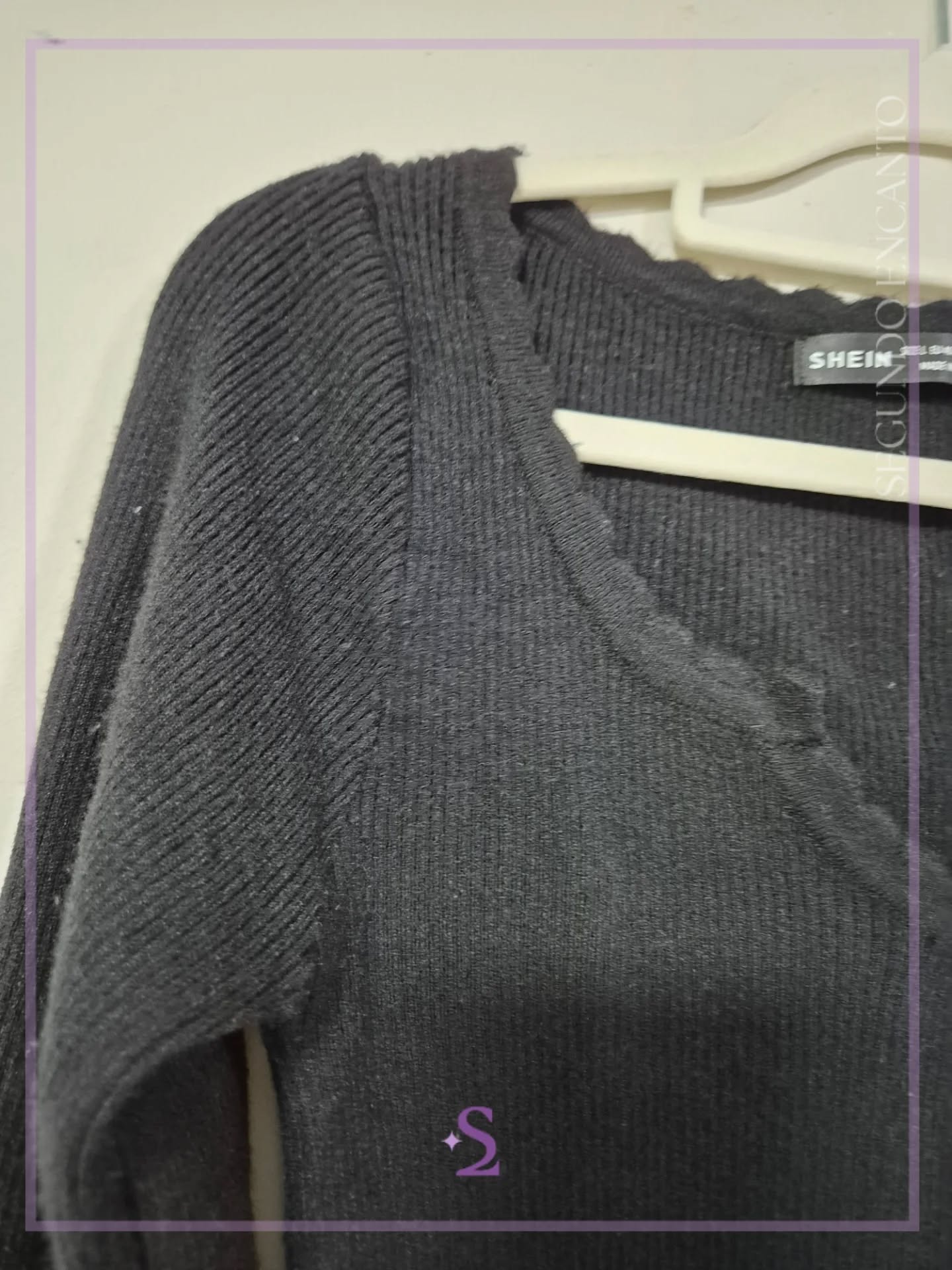 Blusa manga larga tejida L - Image 3