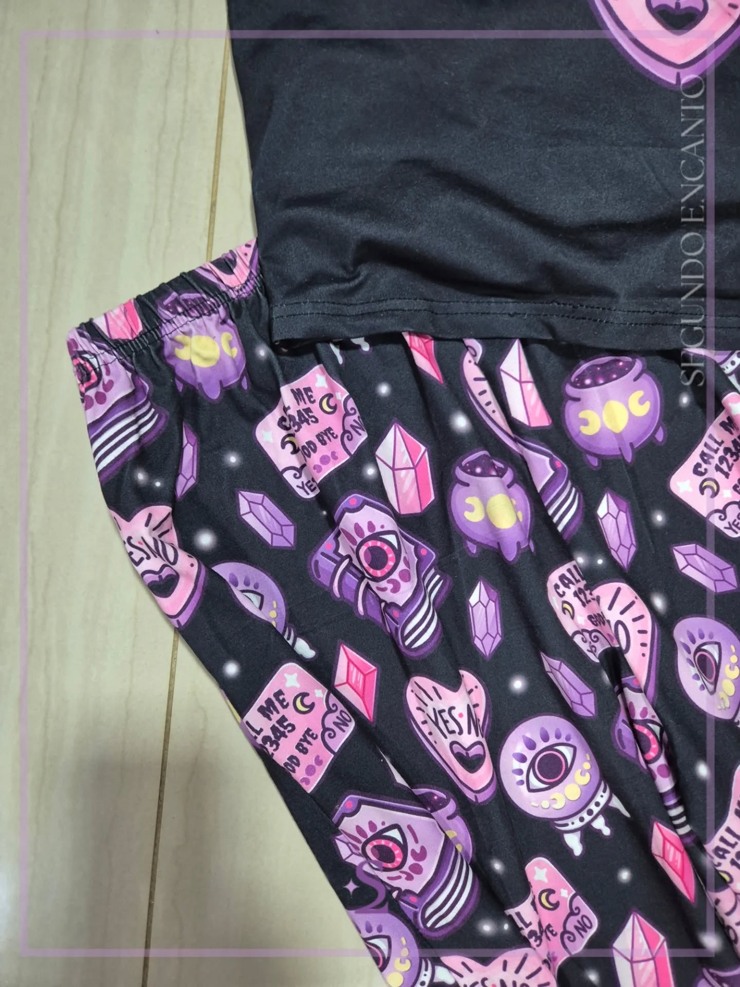 Conjunto pijama top y pantalon L - Image 5