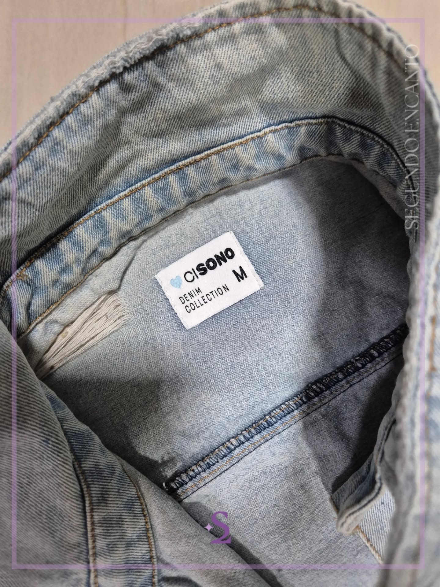 Denim Jacket L oversized - Image 6