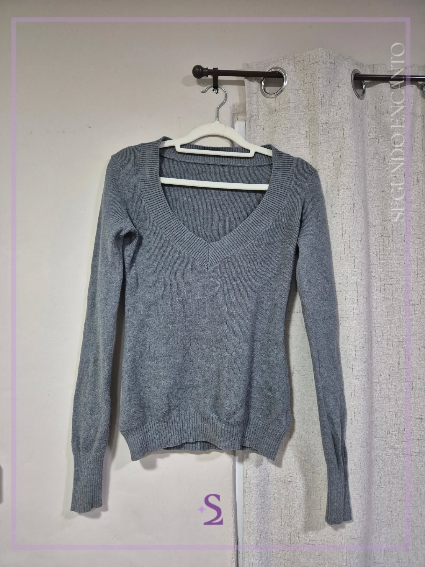 Sueter gris M - Image 1