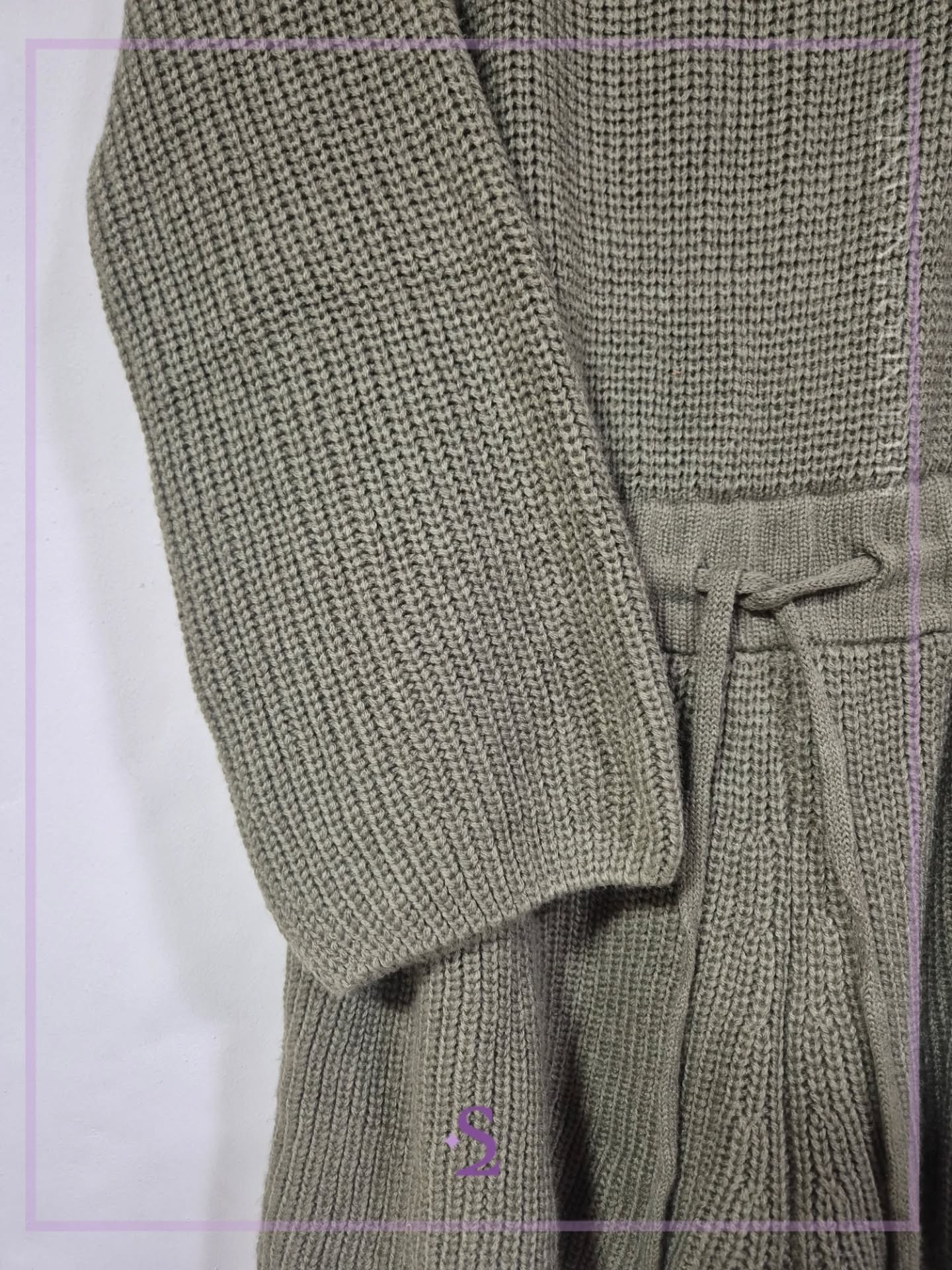 Romper verde tejido M/L grande - Image 7