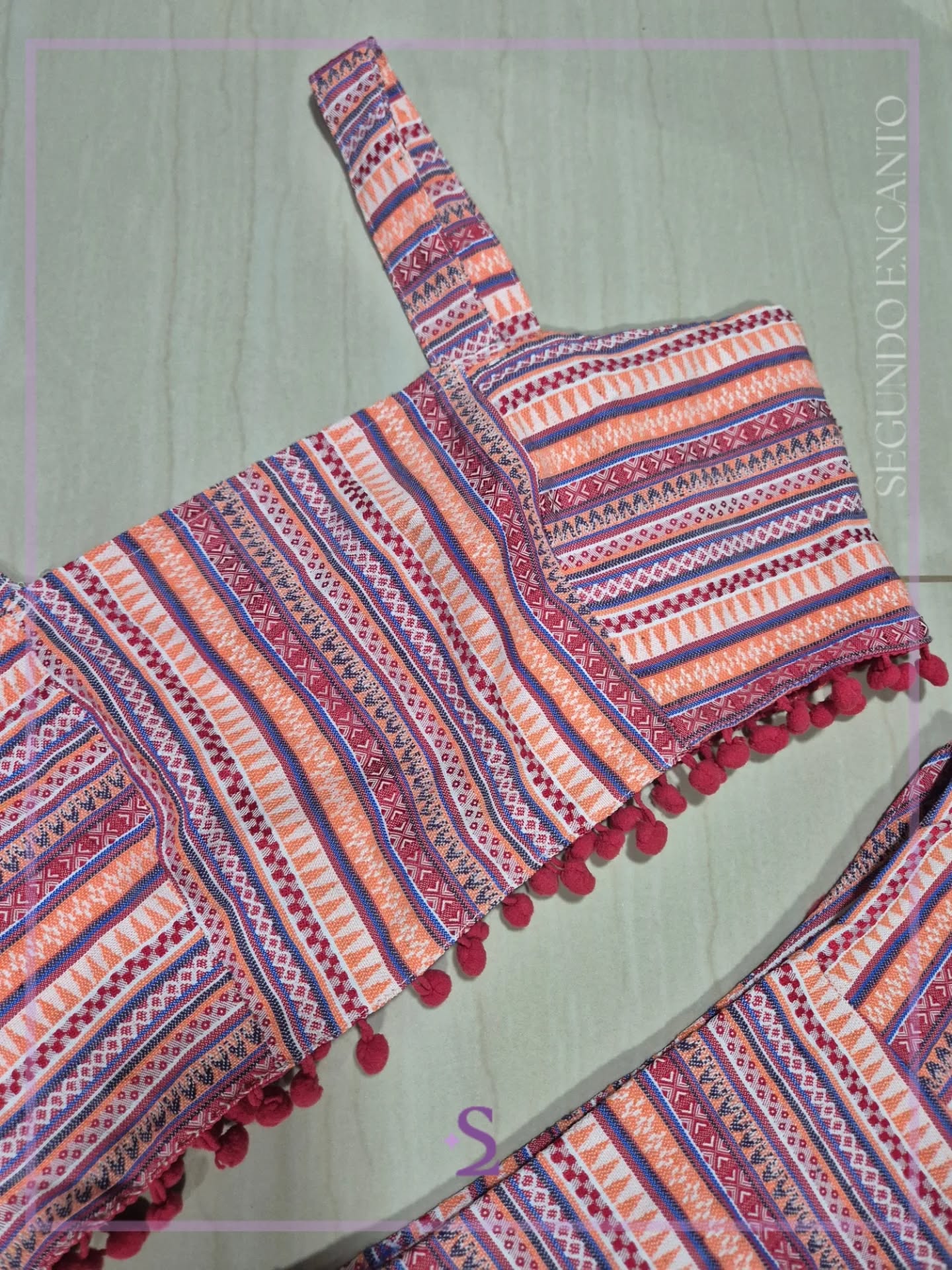 Conjunto top y falda M - Image 5