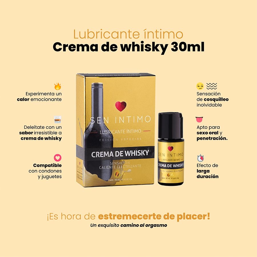Lubricante íntimo crema de whisky - Image 1
