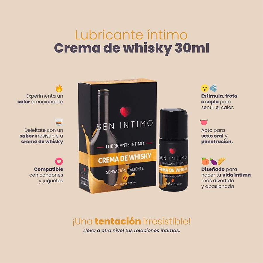 Lubricante íntimo crema de whisky - Image 2
