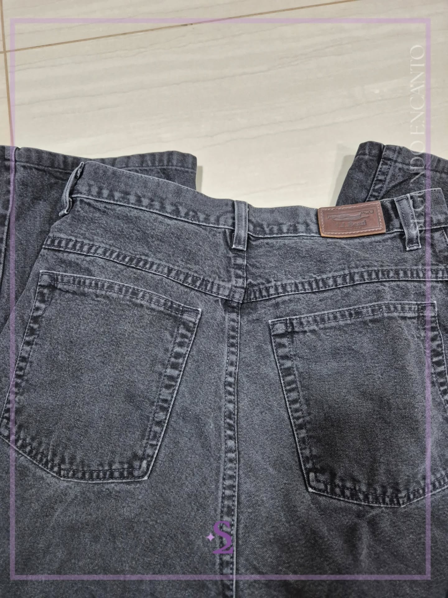Jeans oscuros talla L - Image 3