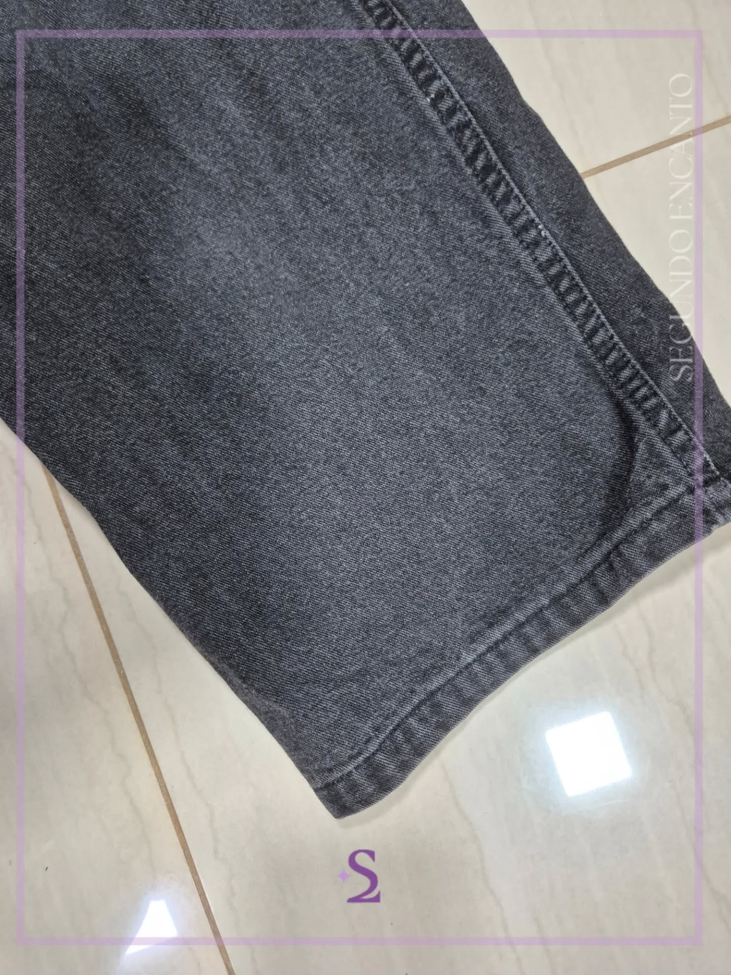 Jeans oscuros talla L - Image 5