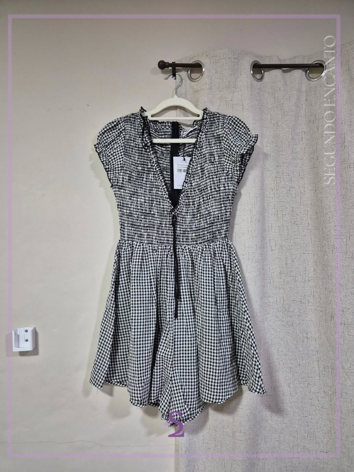 Vestido a cuadros us6 M - Image 1