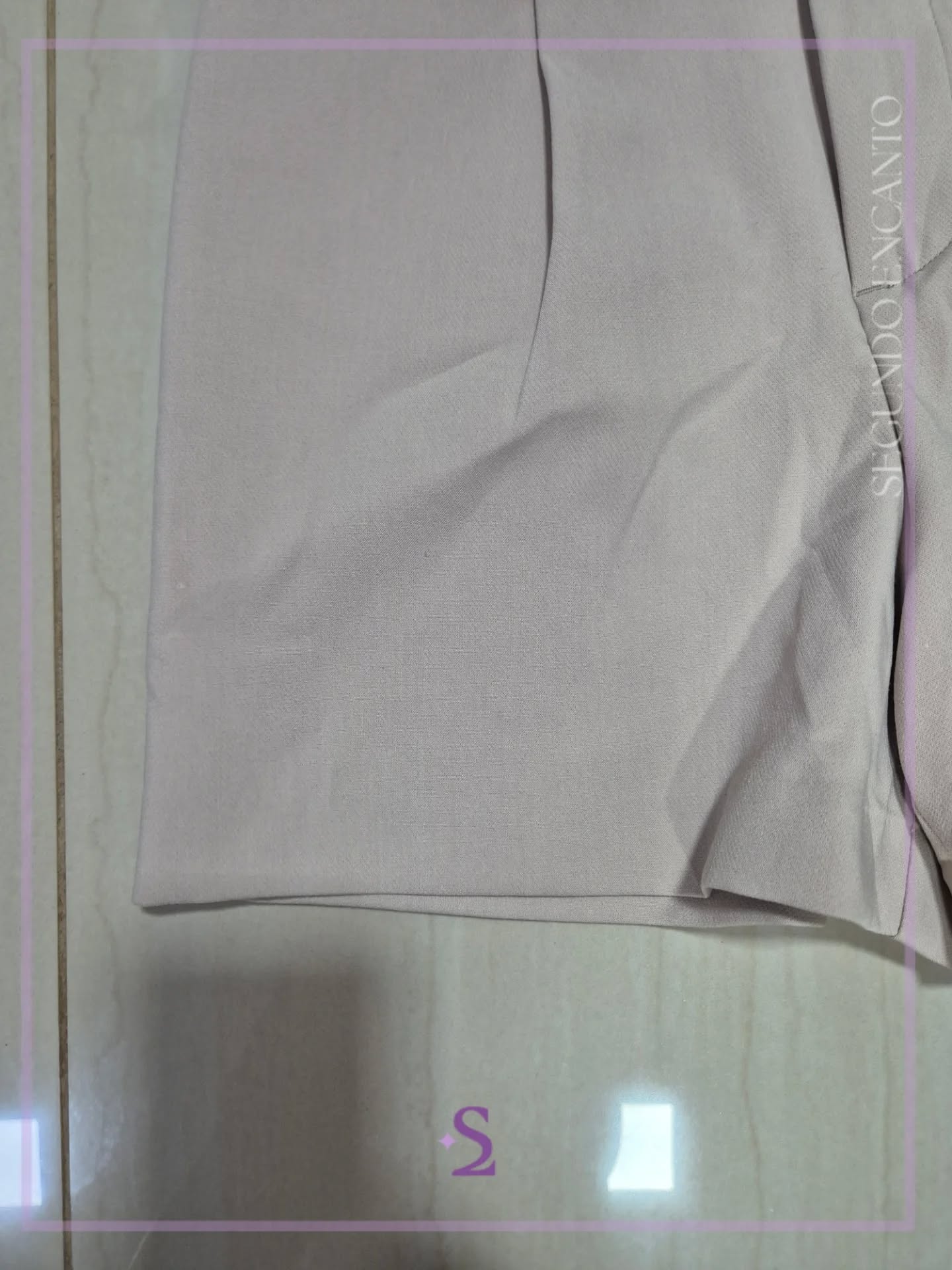 Short formal beige talla 14 XL - Image 3