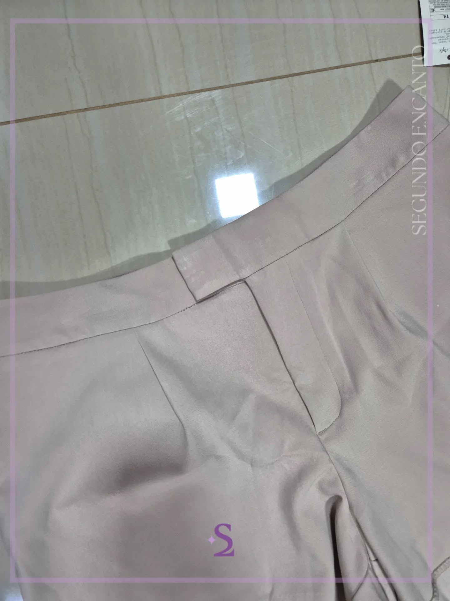 Short formal beige talla 14 XL - Image 4