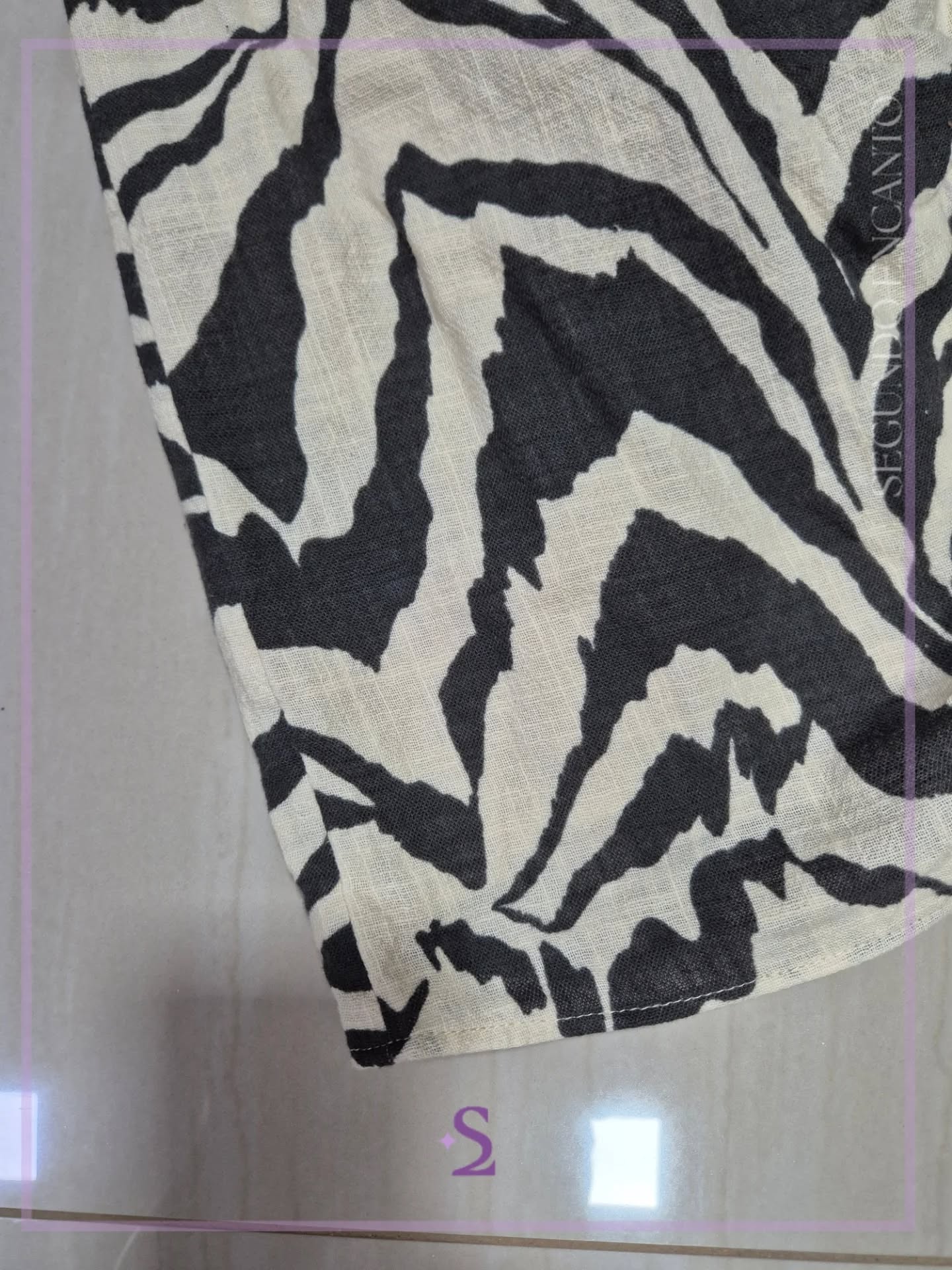 Falda zebra print us6 M - Image 3