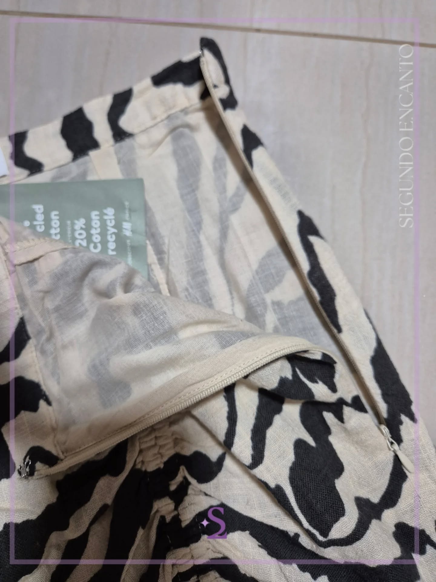 Falda zebra print us6 M - Image 4
