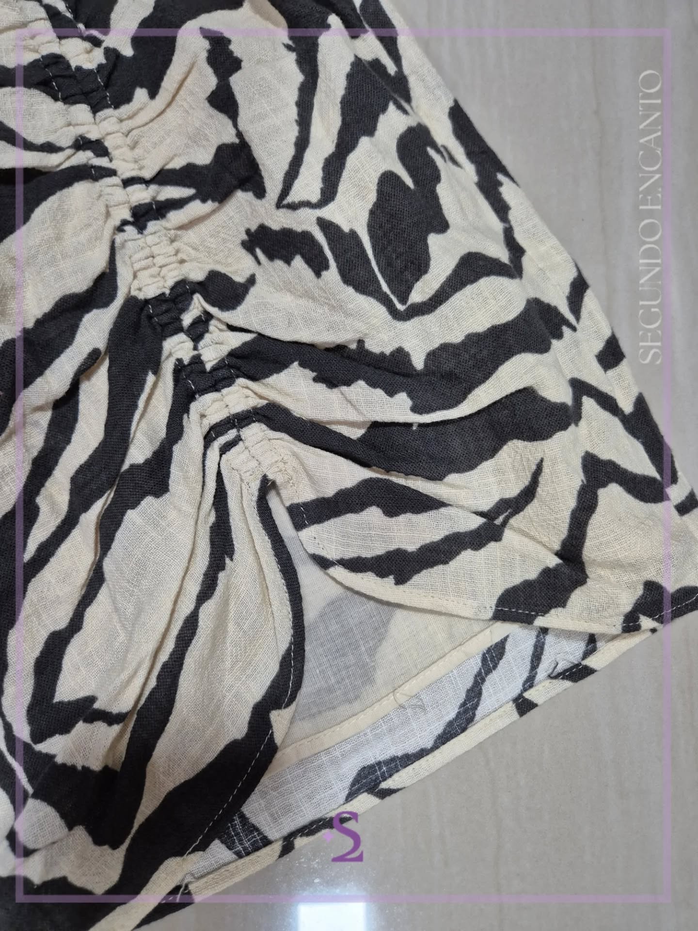 Falda zebra print us6 M - Image 5