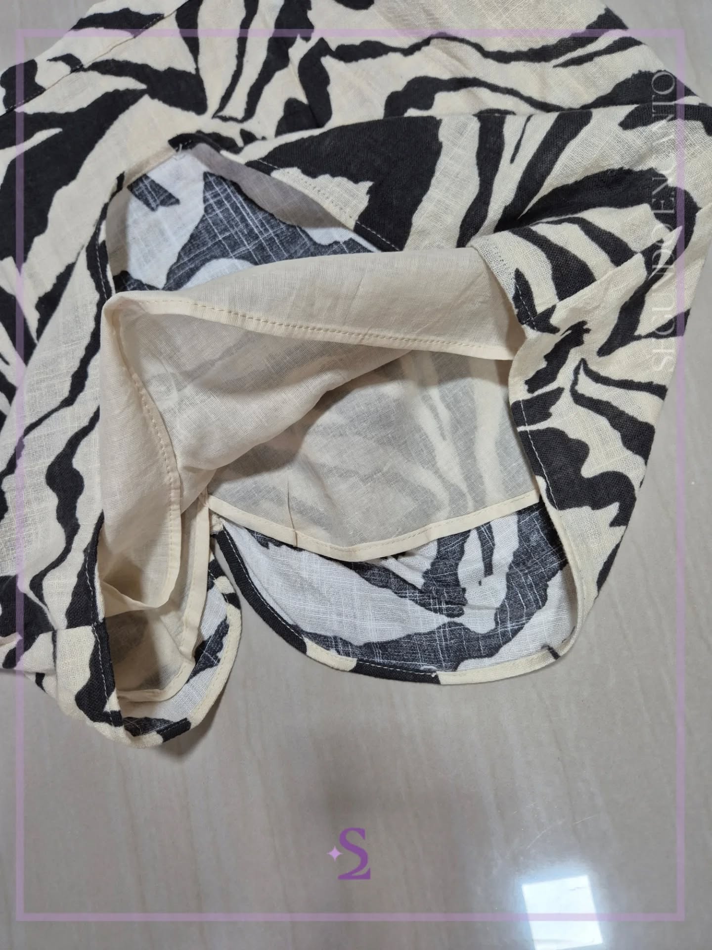 Falda zebra print us6 M - Image 6