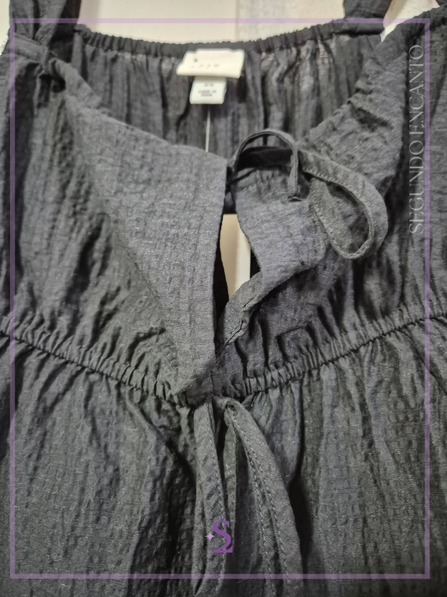 Blusa color negro S - Image 6