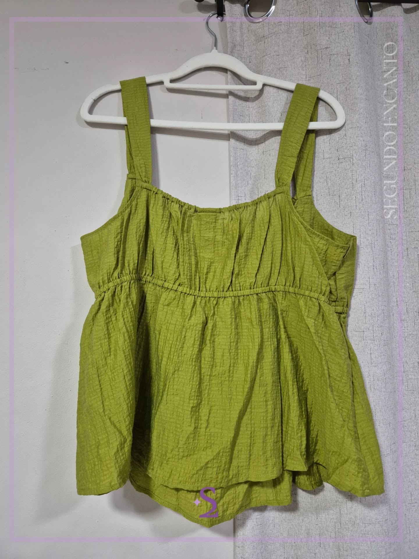Blusa color verde L - Image 2