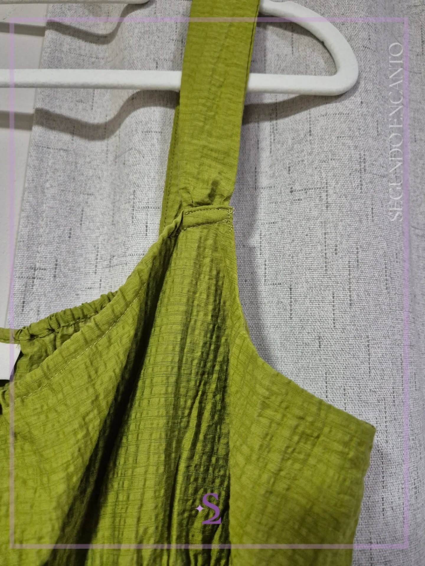 Blusa color verde L - Image 6
