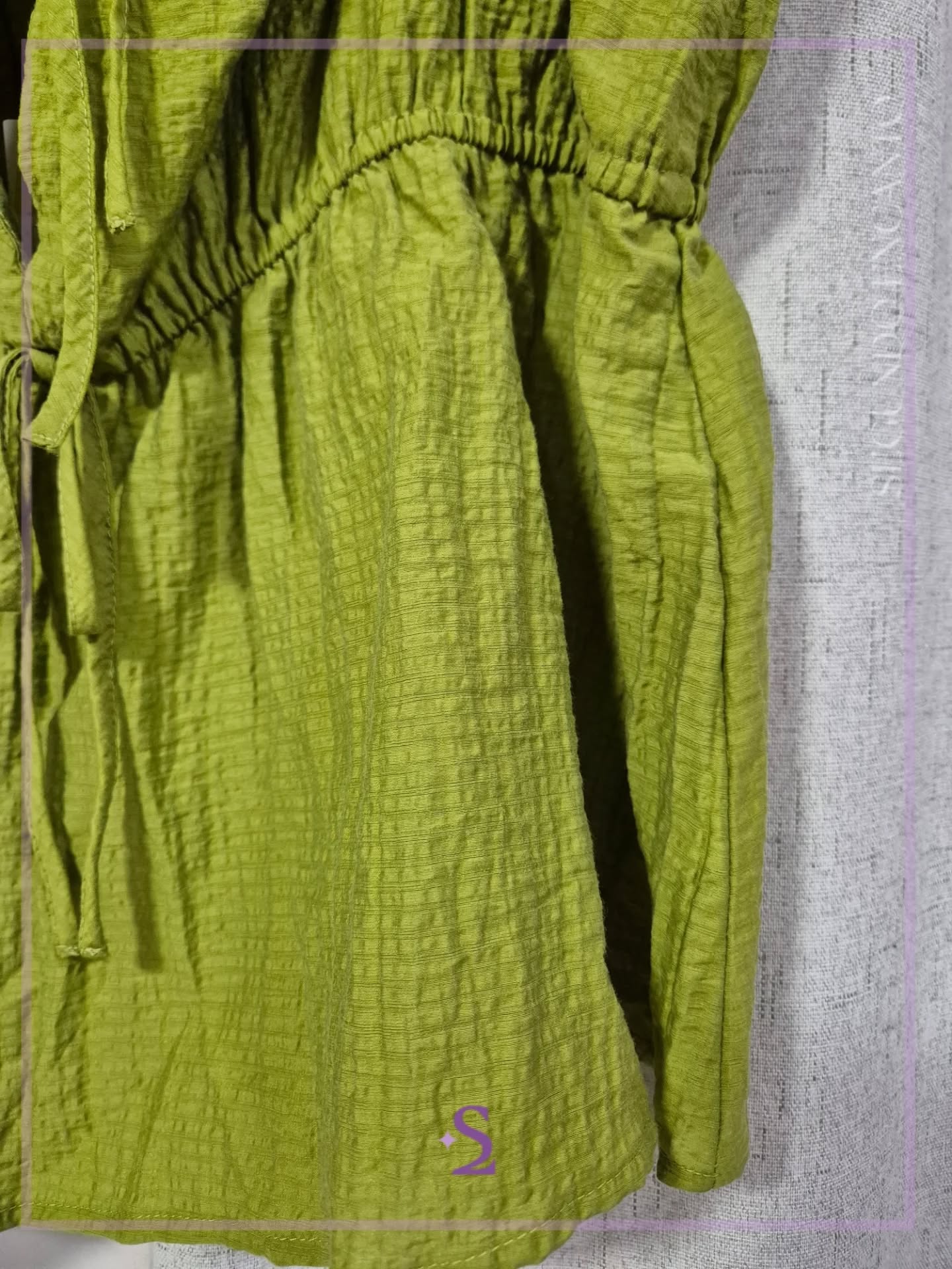 Blusa color verde L - Image 7