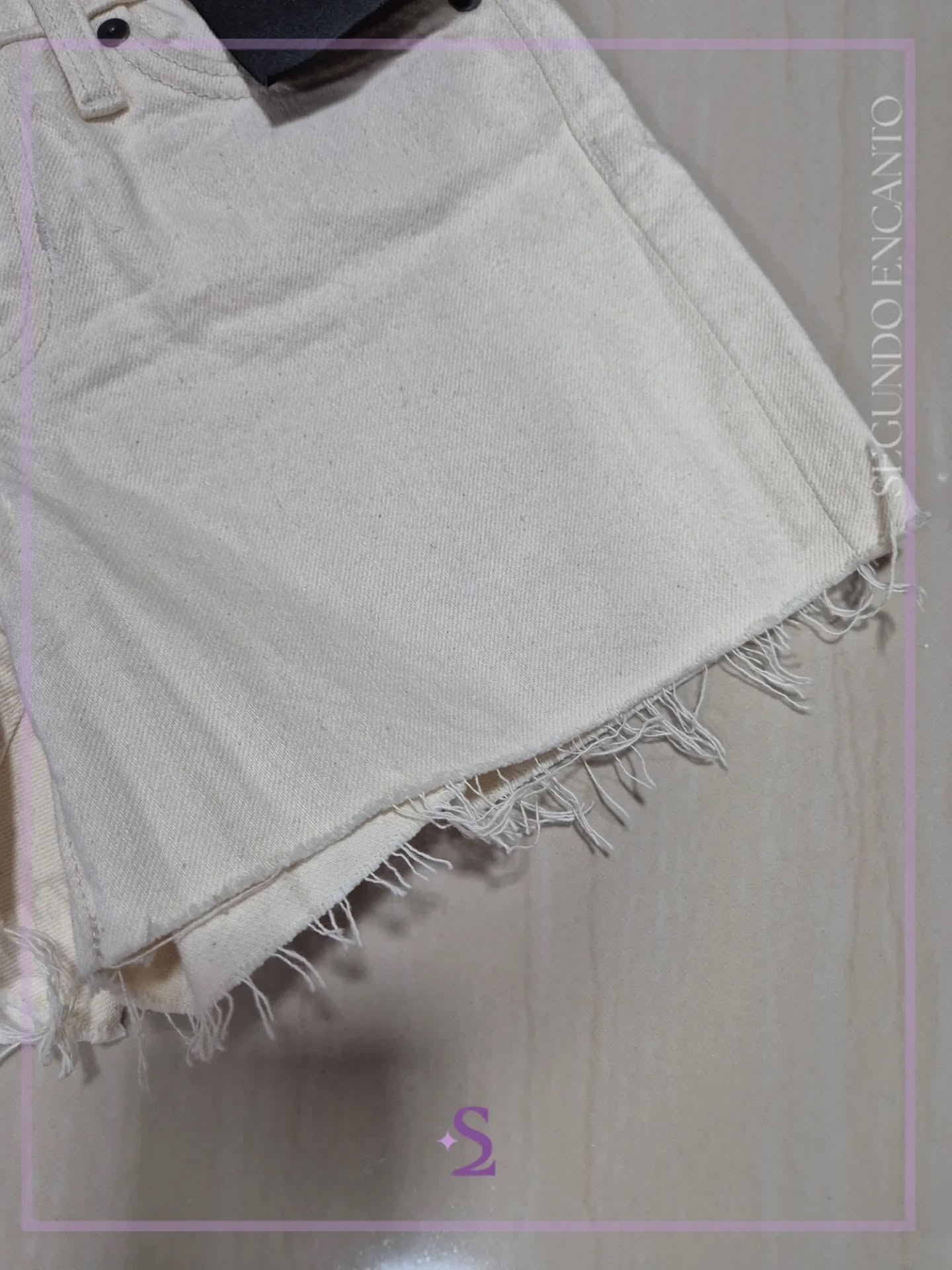 Short blanco Banana Republic talla 24 s - Image 2