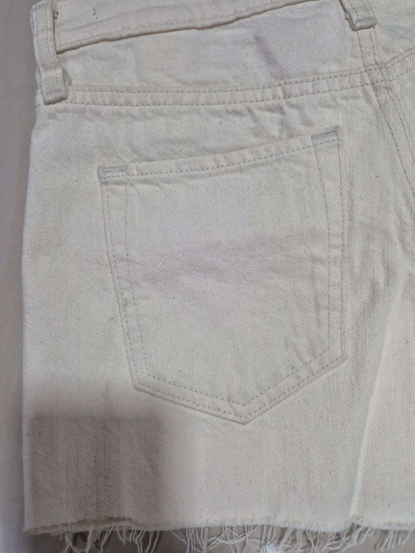 Short blanco Banana Republic talla 24 s - Image 6
