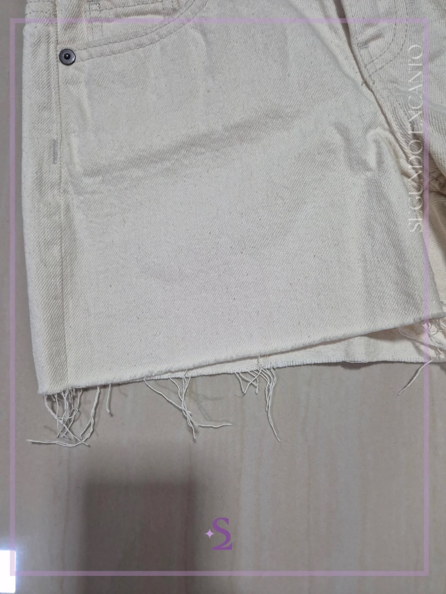 Short blanco Banana Republic talla 24 s - Image 7