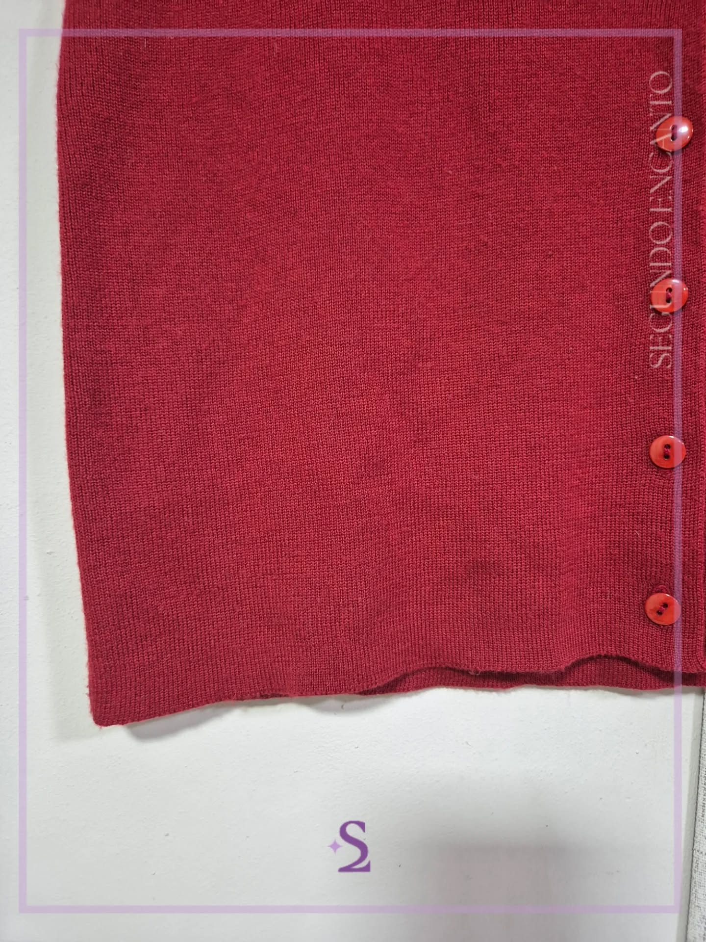 Chaleco color rojo L - Image 6