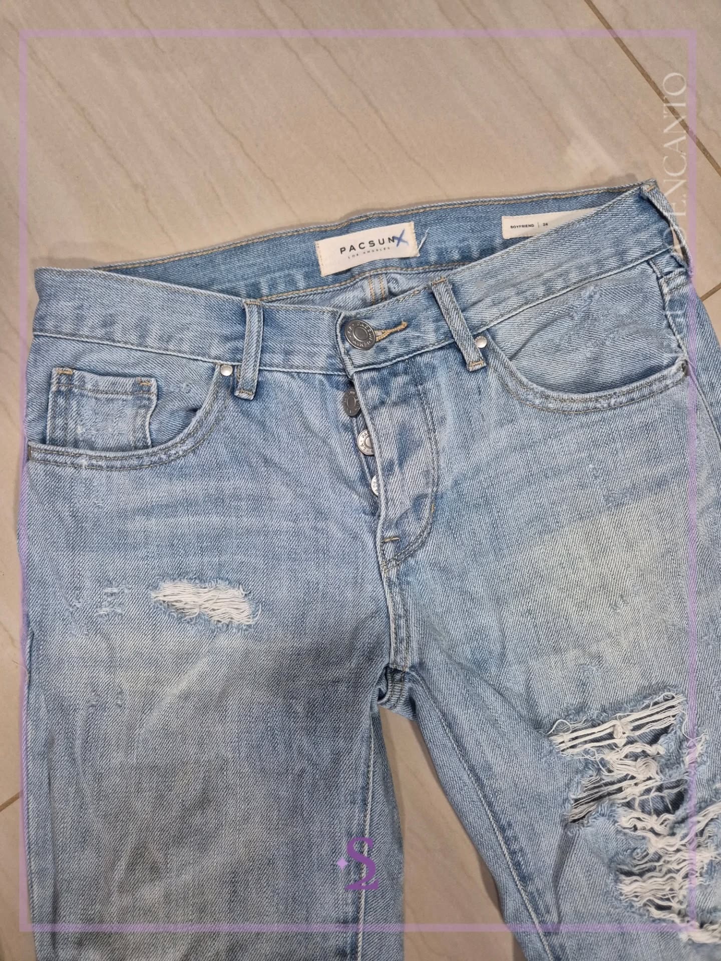 Jeans boyfriend pacsun Talla 24 s - Image 3