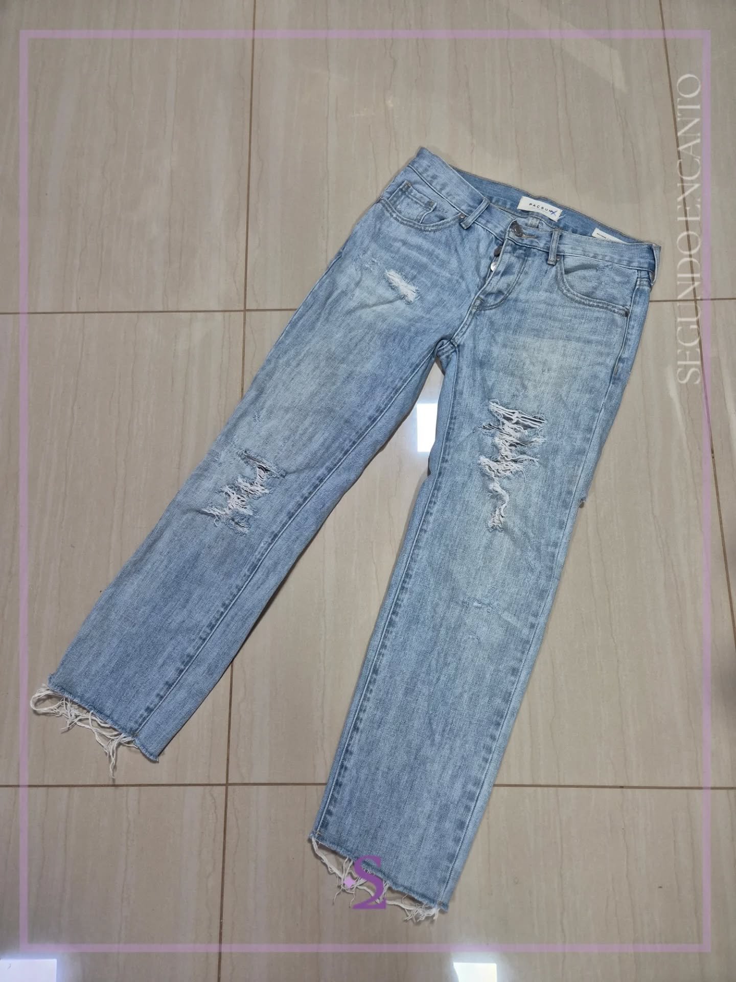 Jeans boyfriend pacsun Talla 24 s - Image 1