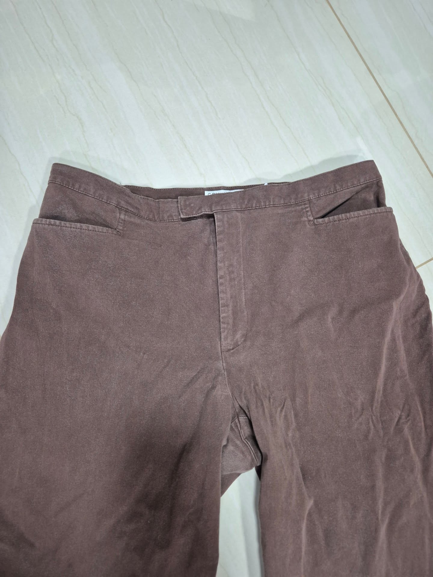 Pantalon color cafe XL - Image 5