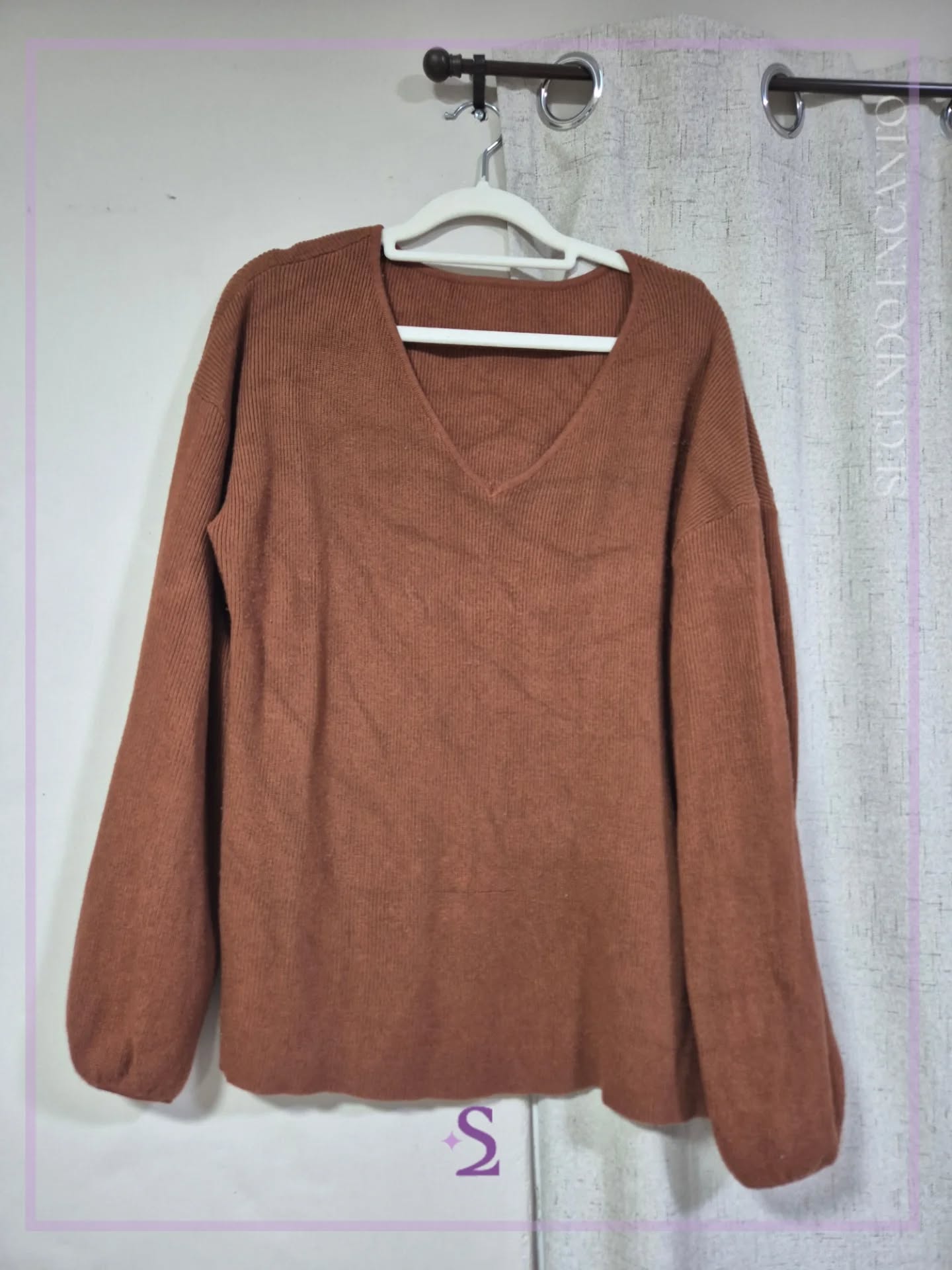 Sueter color cafe M/L - Image 1
