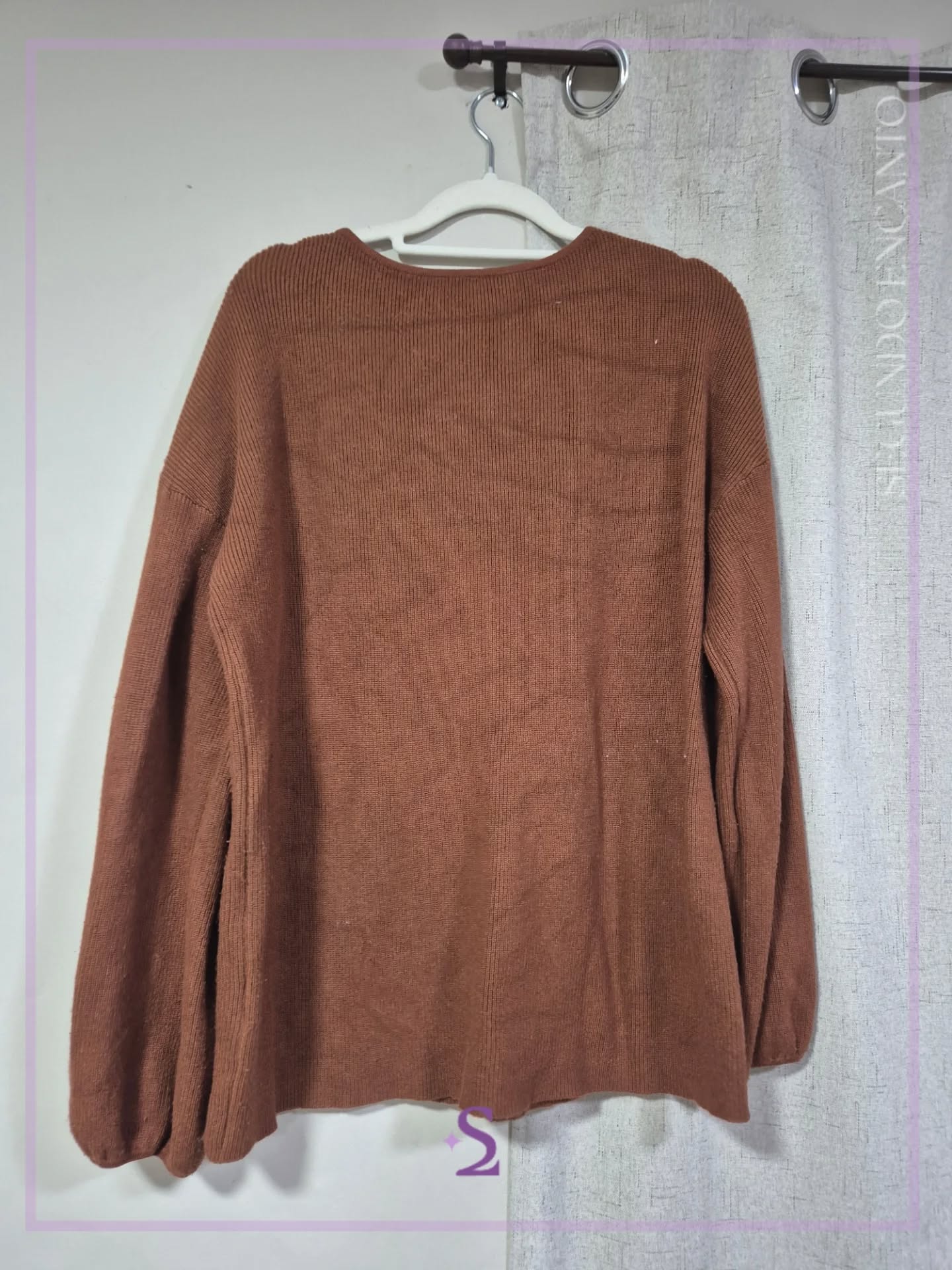 Sueter color cafe M/L - Image 4