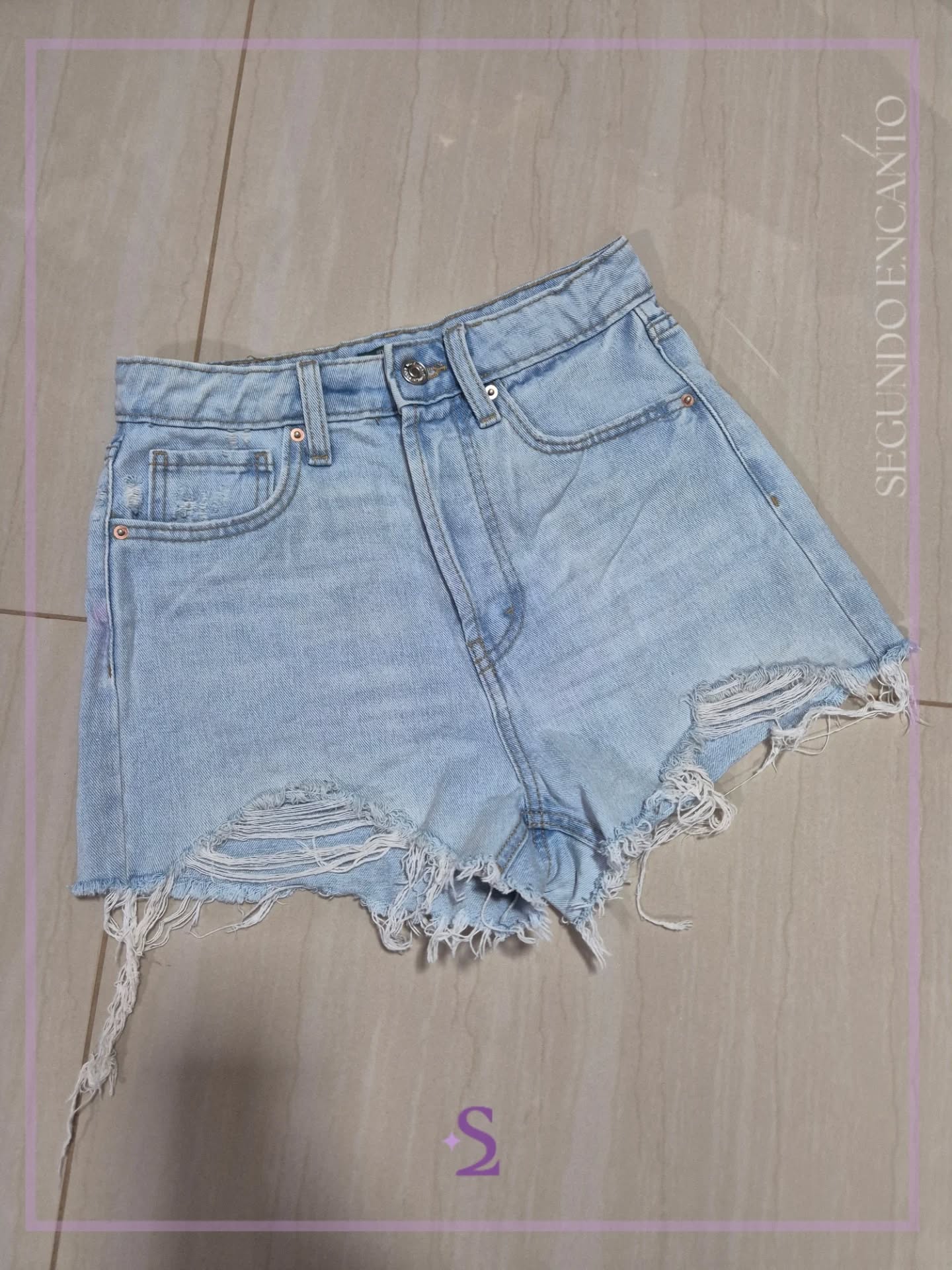 Short denim XS - Image 1