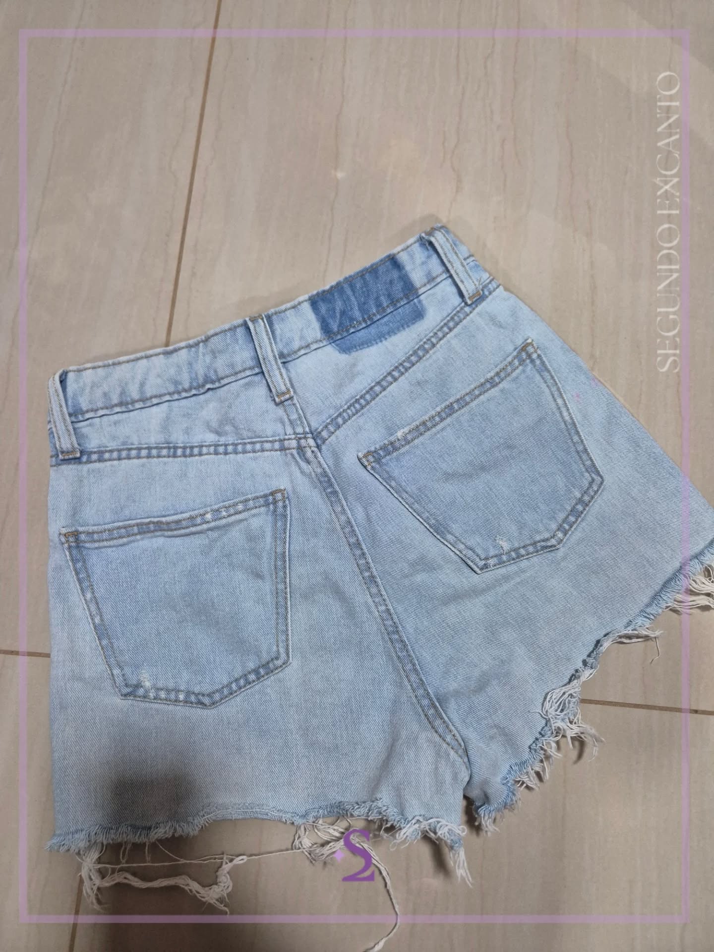 Short denim XS - Image 4