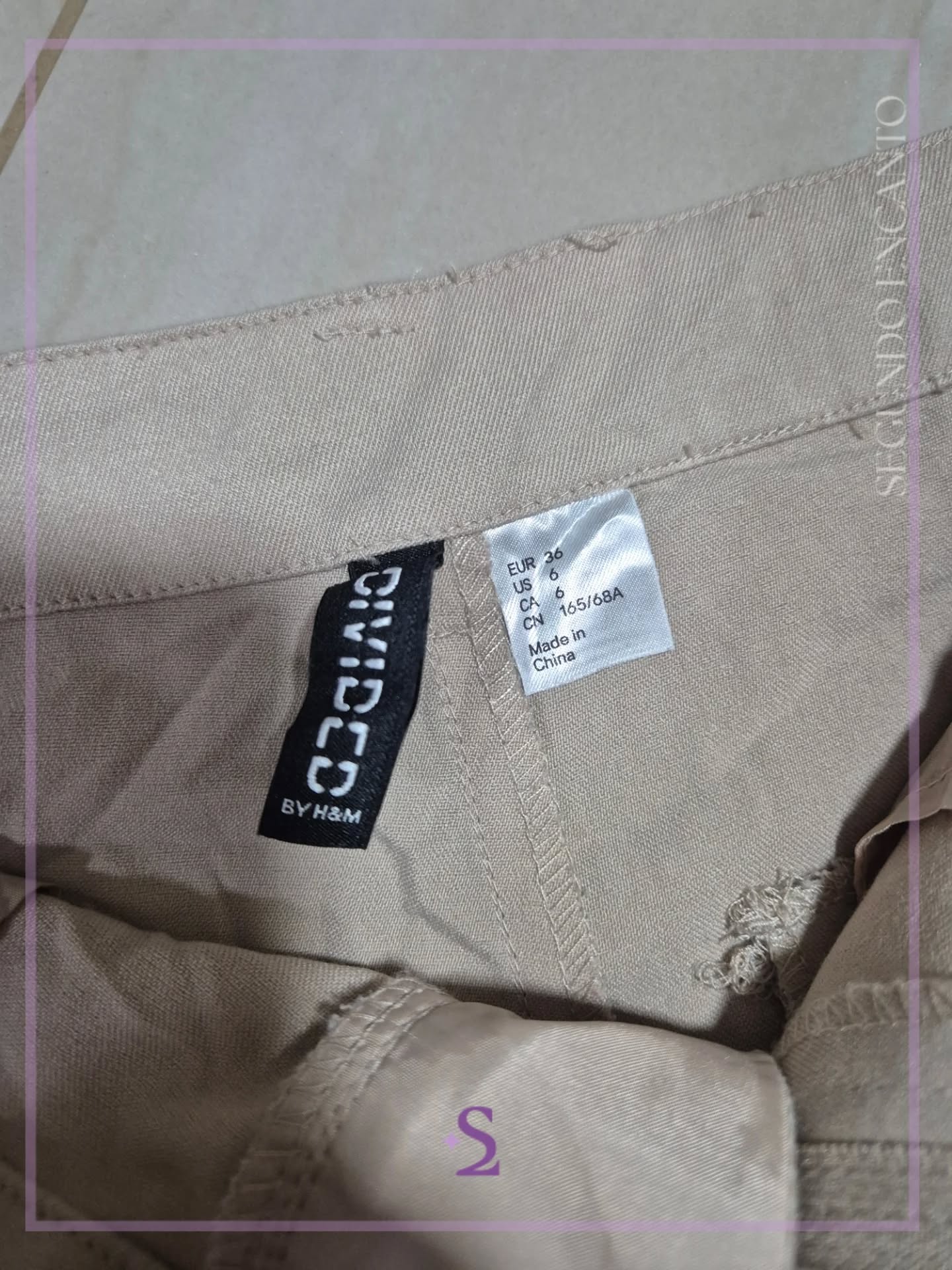 Short beige M - Image 2